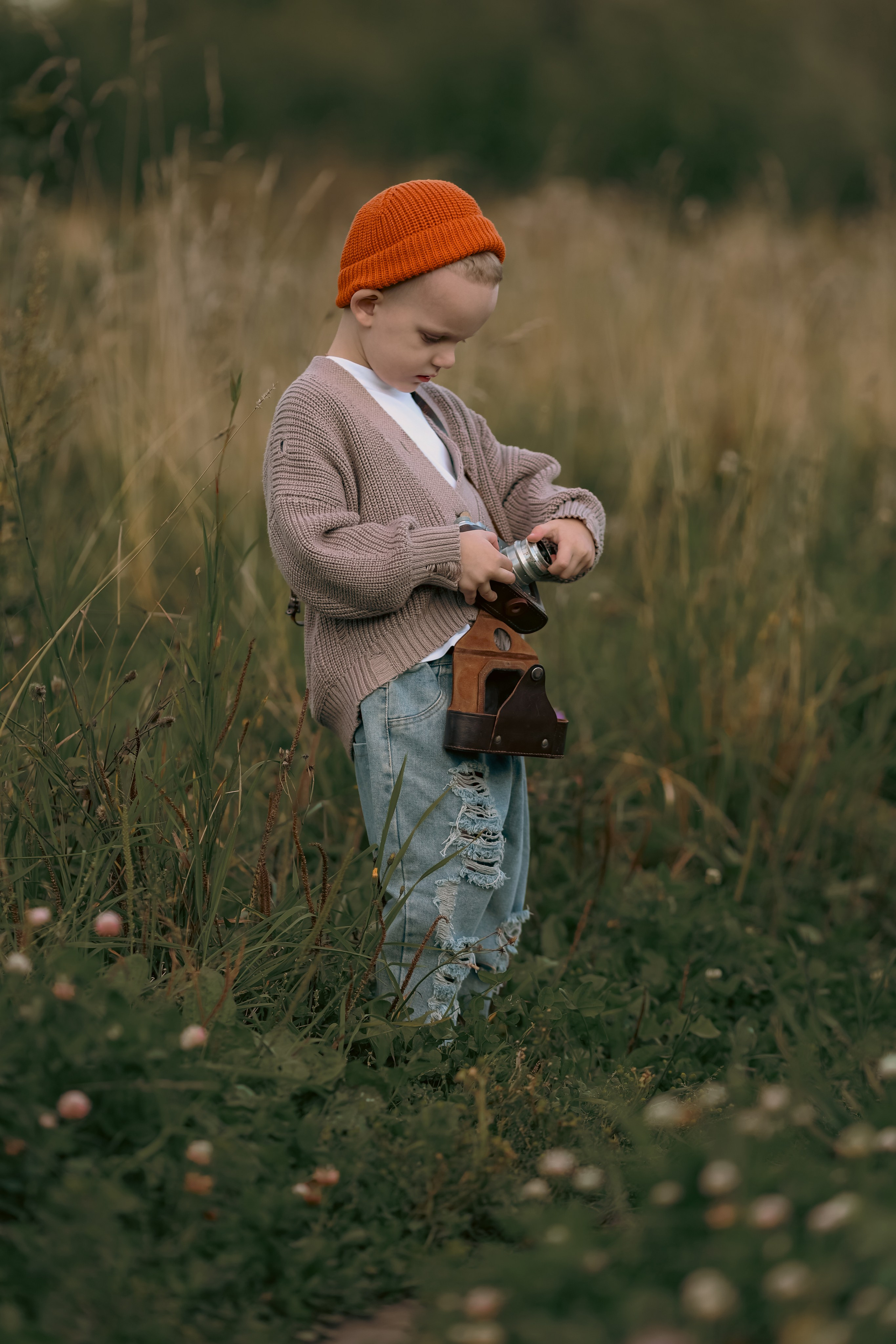 Фотоохота на медведя от Матвея. Детский и семейный фотограф Евгения Вахнеева Москва Зеленоград