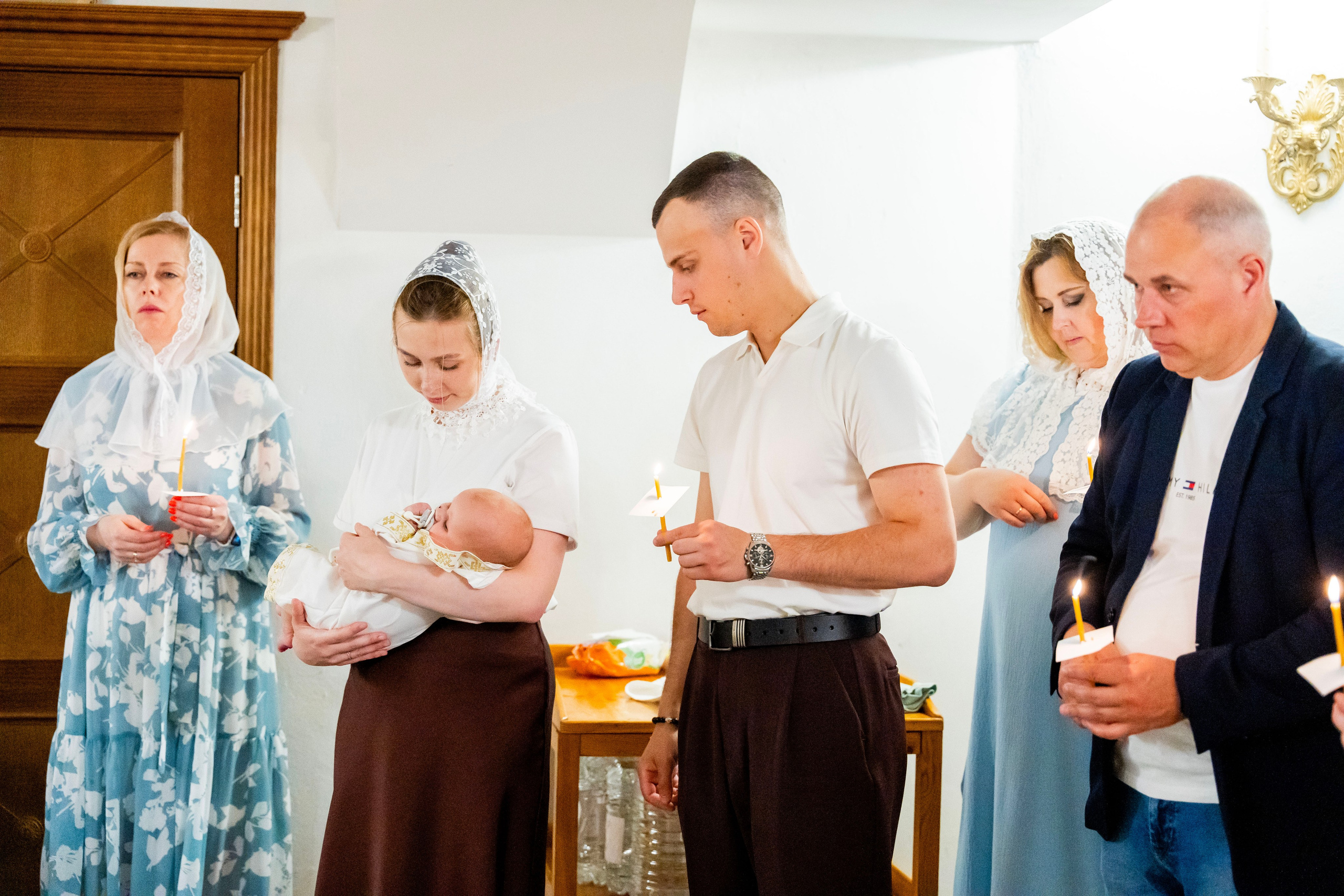 Крещение Льва. Фотограф Юлия Попова