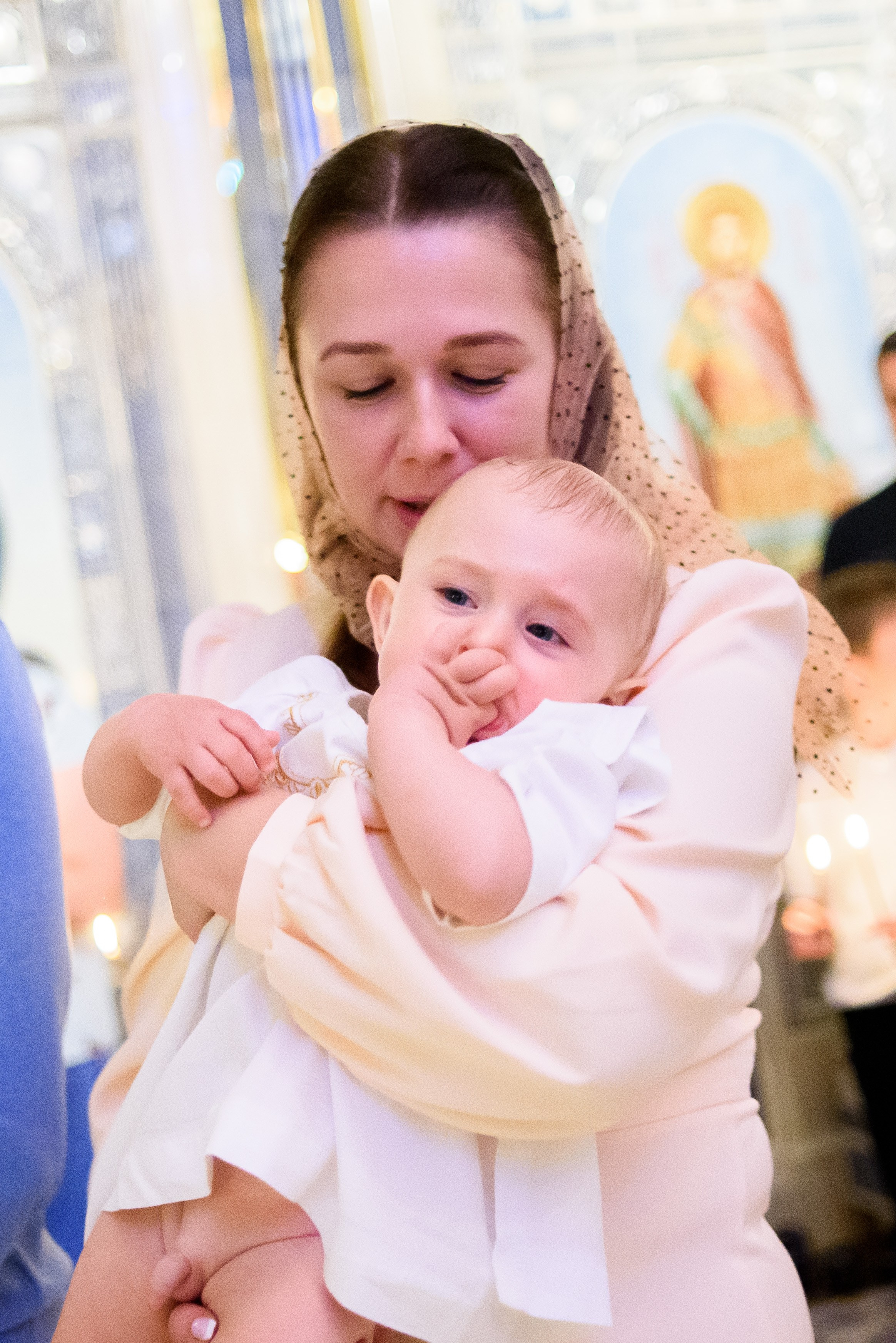 Крещение Михаила. Фотограф Юлия Попова