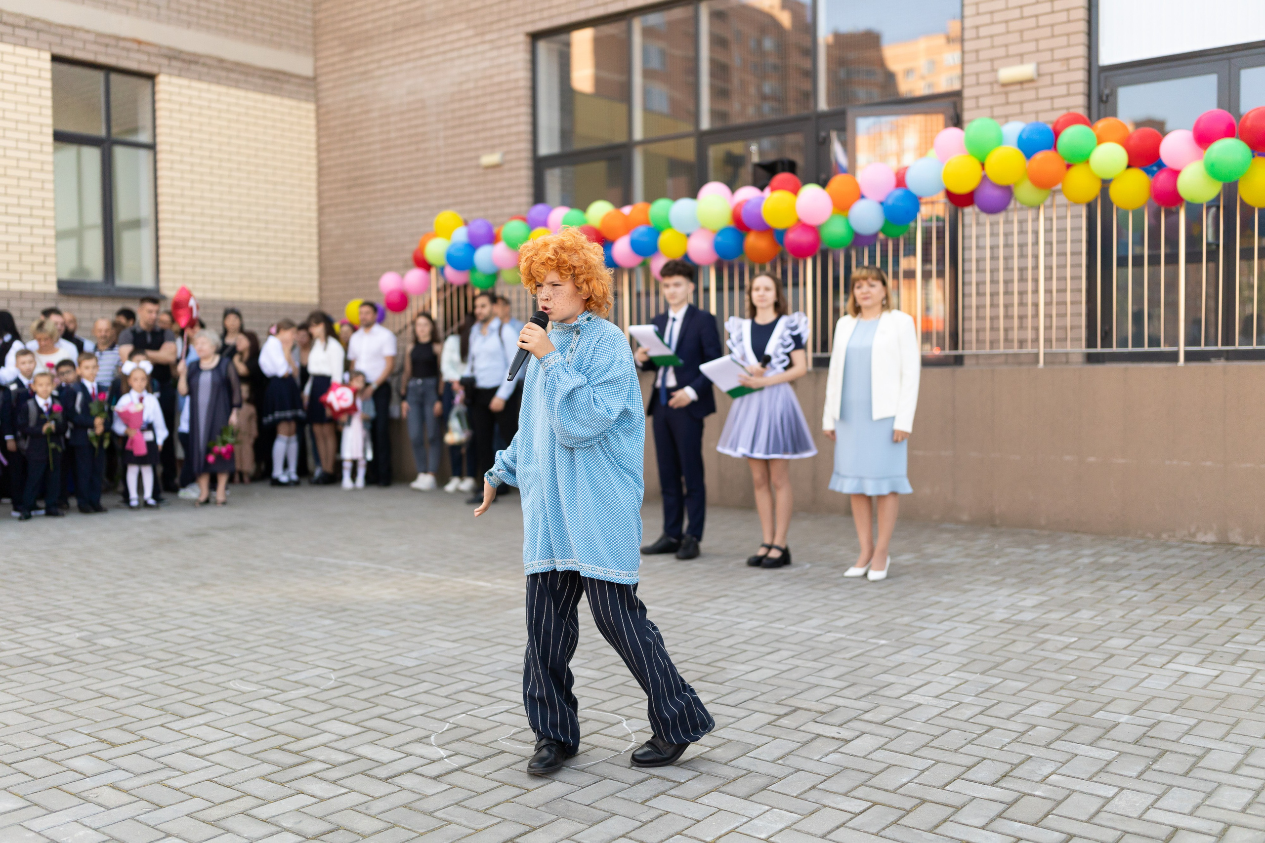 Линейка 1 сентября. Профессиональный Фотограф в Москве Андрей Славнов
