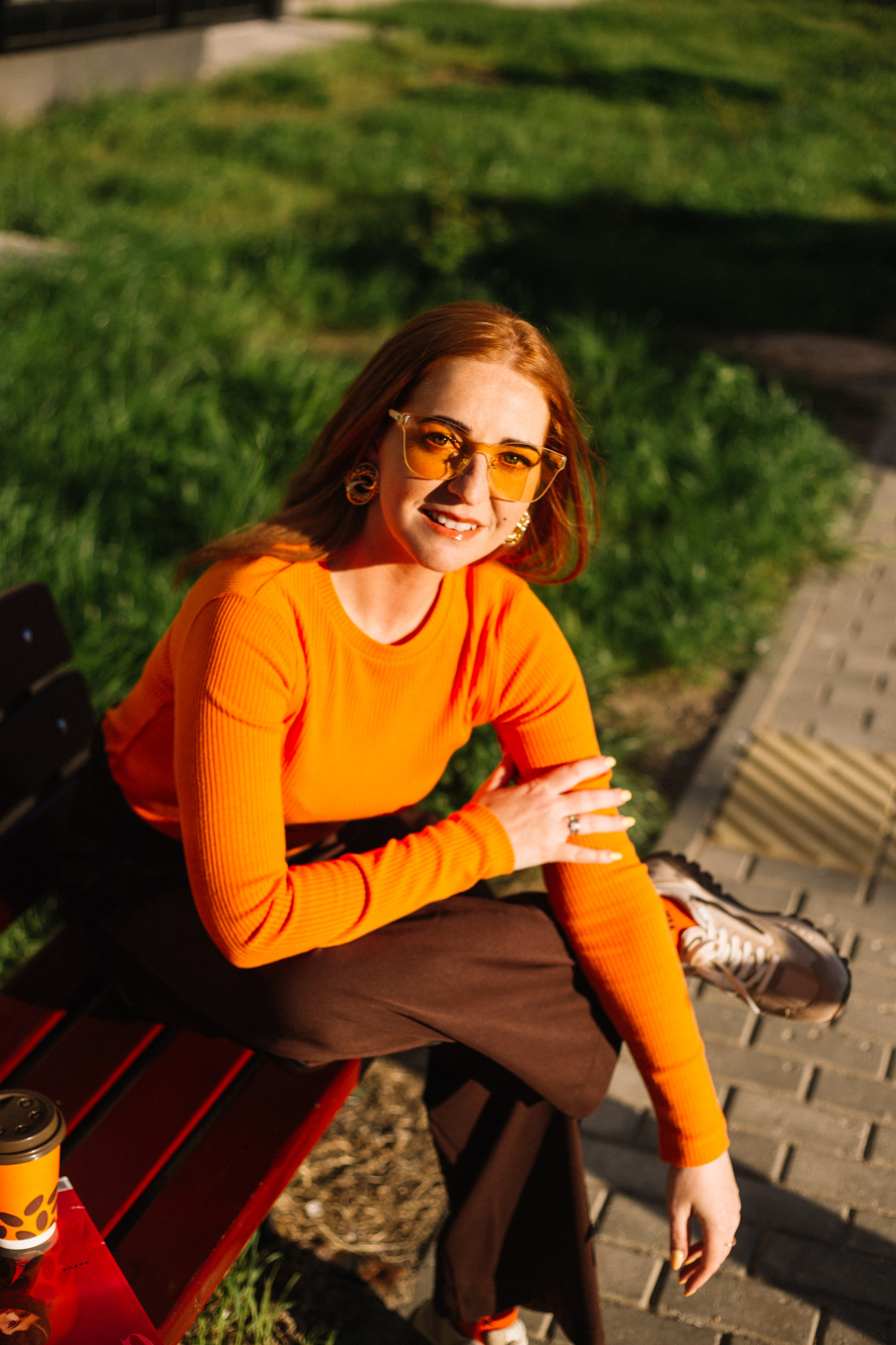 Аня, фотопрогулка в стиле VOGUE. Фотограф Дмитров и МО Валентина Халикова