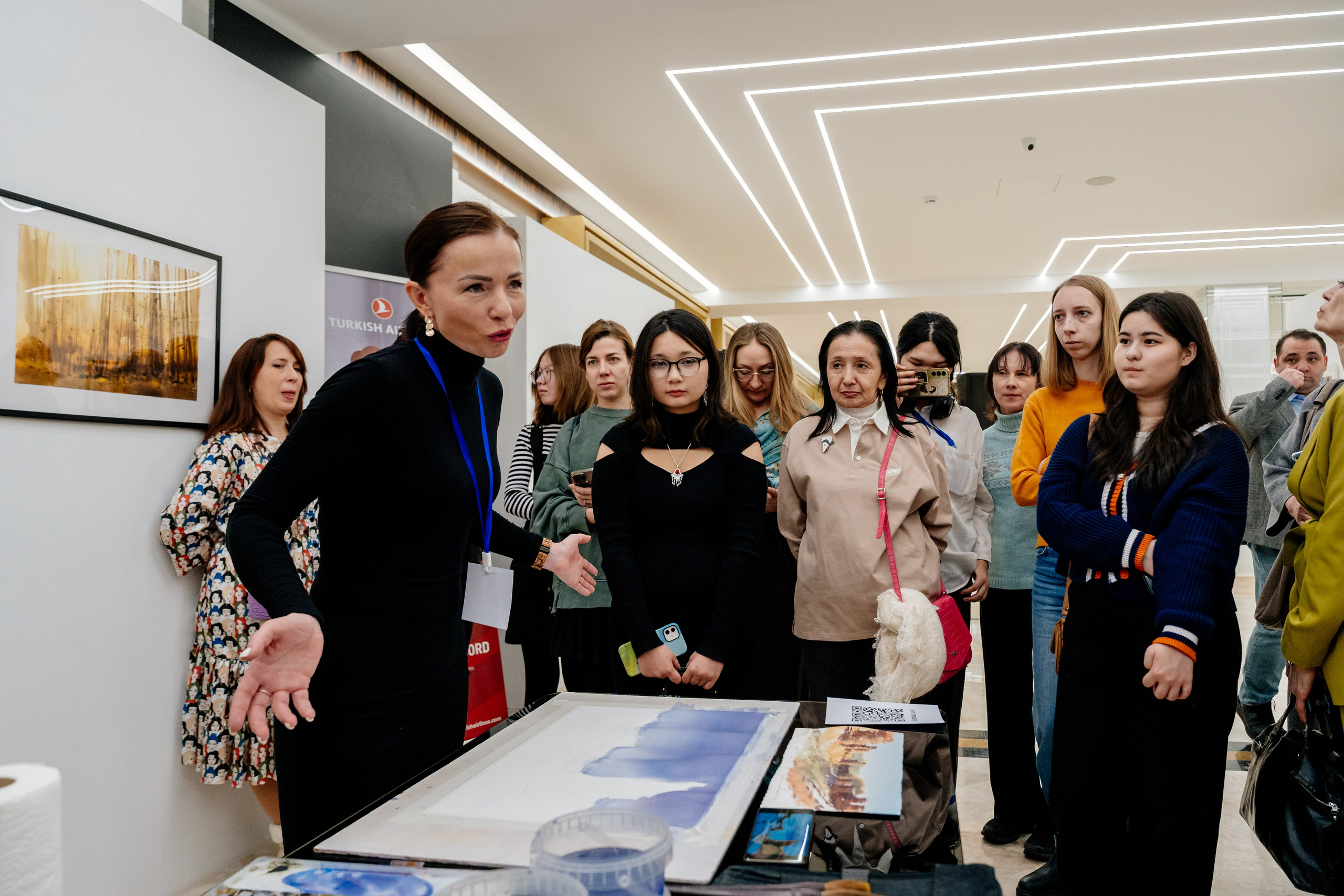Фестиваль акварели «Течение времени». Репортажный фотограф в Астане — Диана Калтаева, портретный фотограф