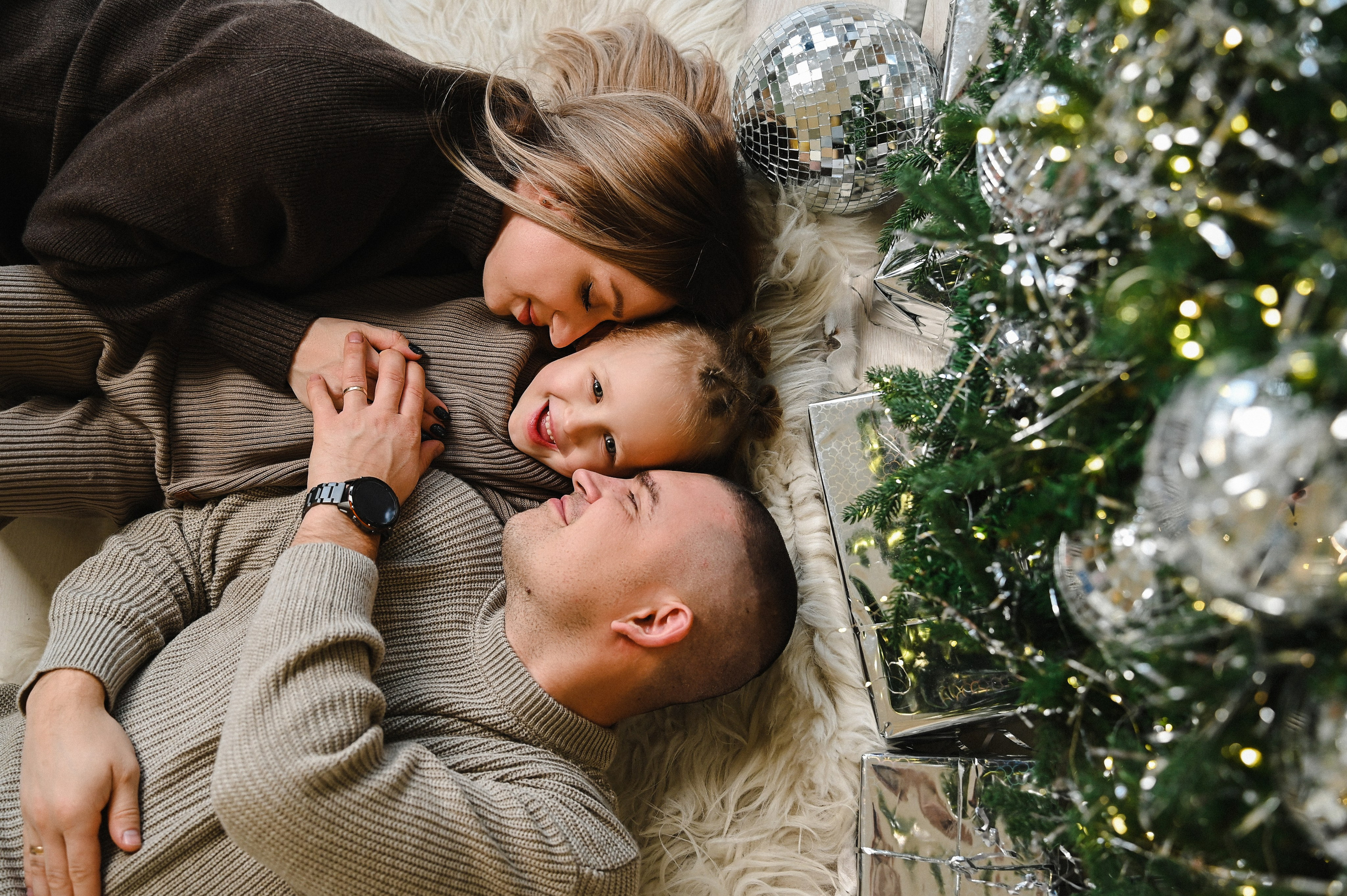 Семейная новогодняя. Фотограф Ярута Оксана / Ростов-на-Дону