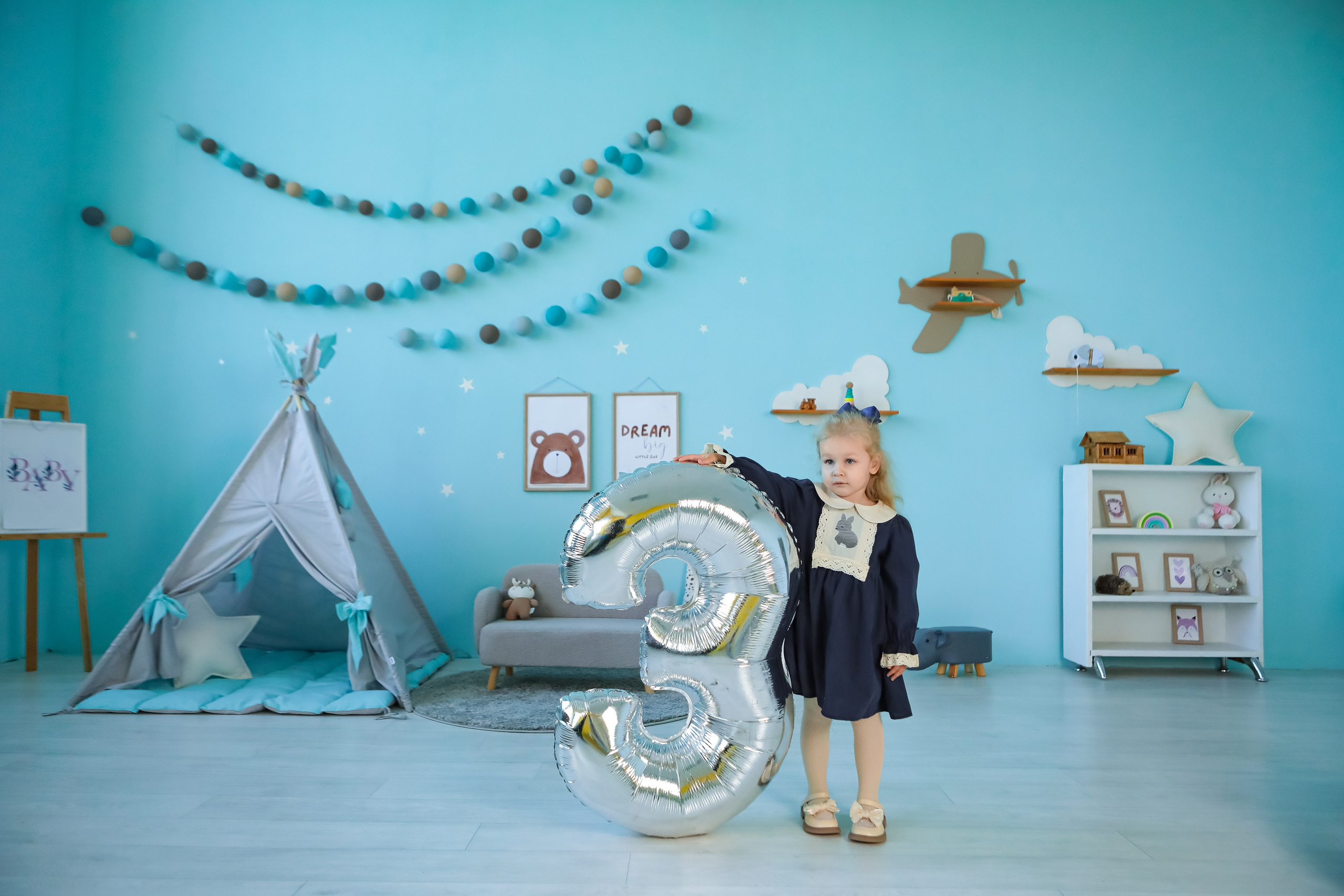 3 годика Леночке. Фотограф г. Хабаровск. Семейные и индивидуальные съёмки