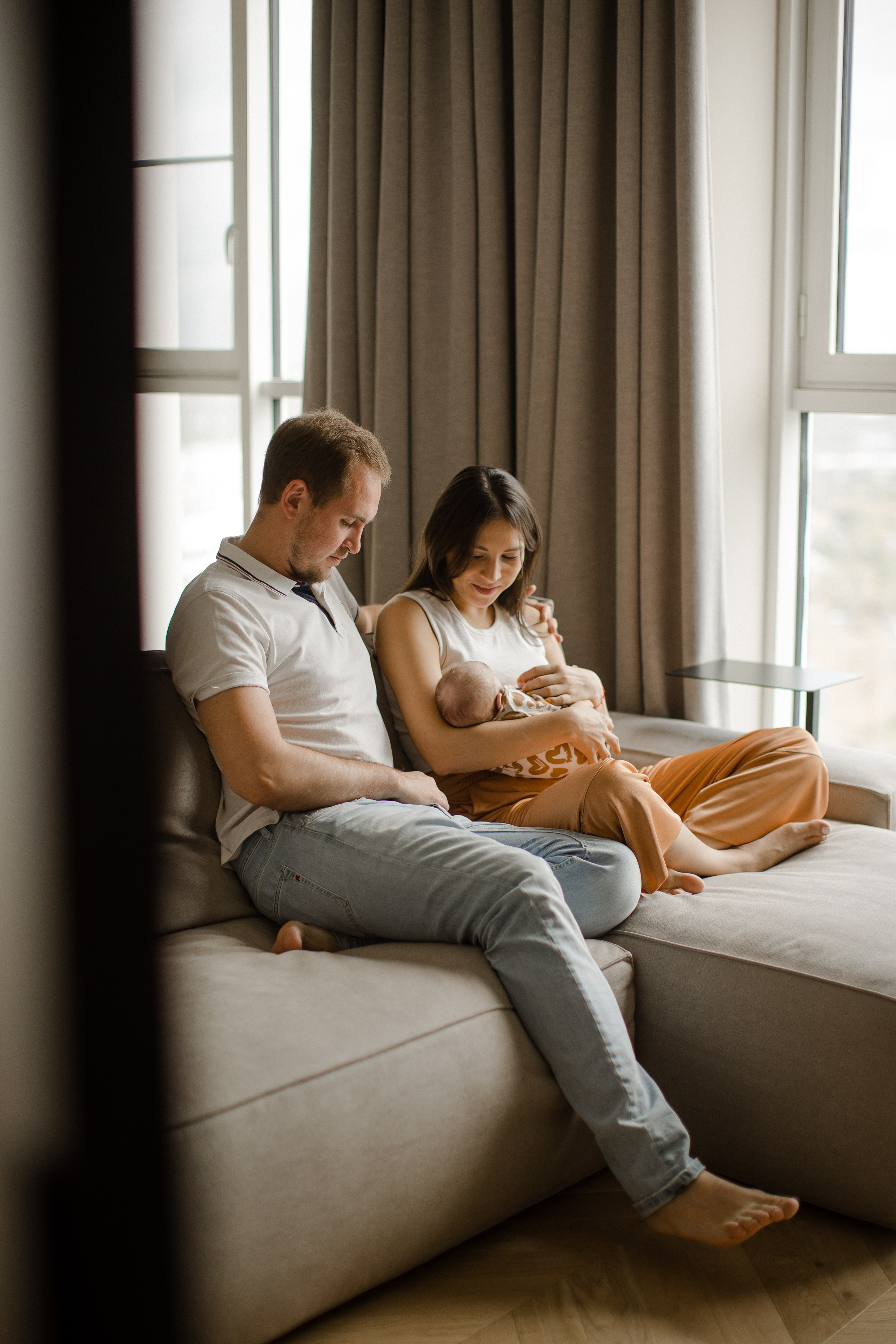 Диля с семьей. Семейный и детский фотограф в Москве Кузьмина Мария