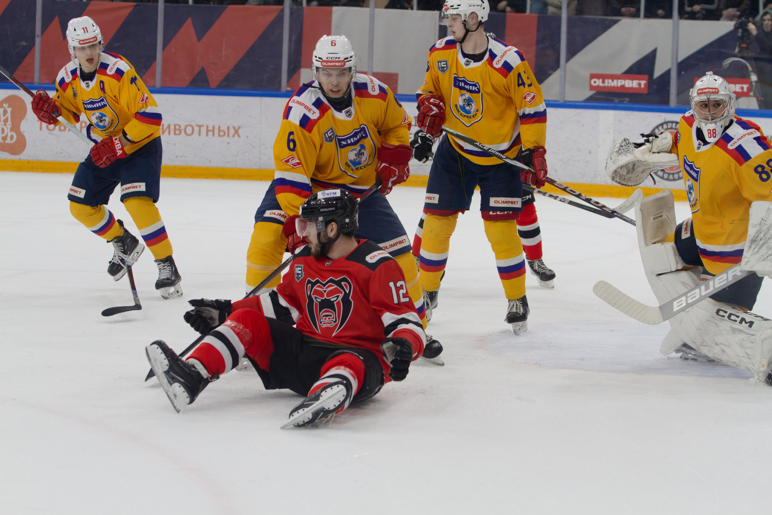 Хоккей. Молот-Химик 12.02.2025. Репортажный и спортивный фотограф в г. Пермь Зильберг Павел