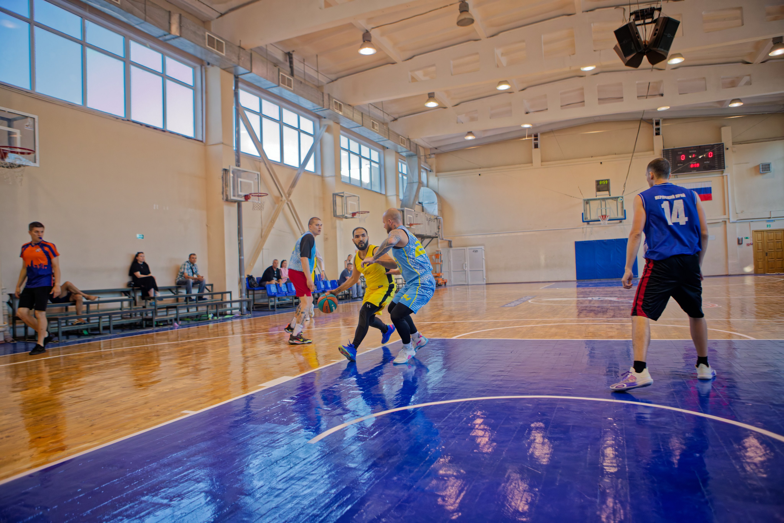 Летняя баскетбольная лига 14.07.2025. Репортажный и спортивный фотограф в г. Пермь Зильберг Павел