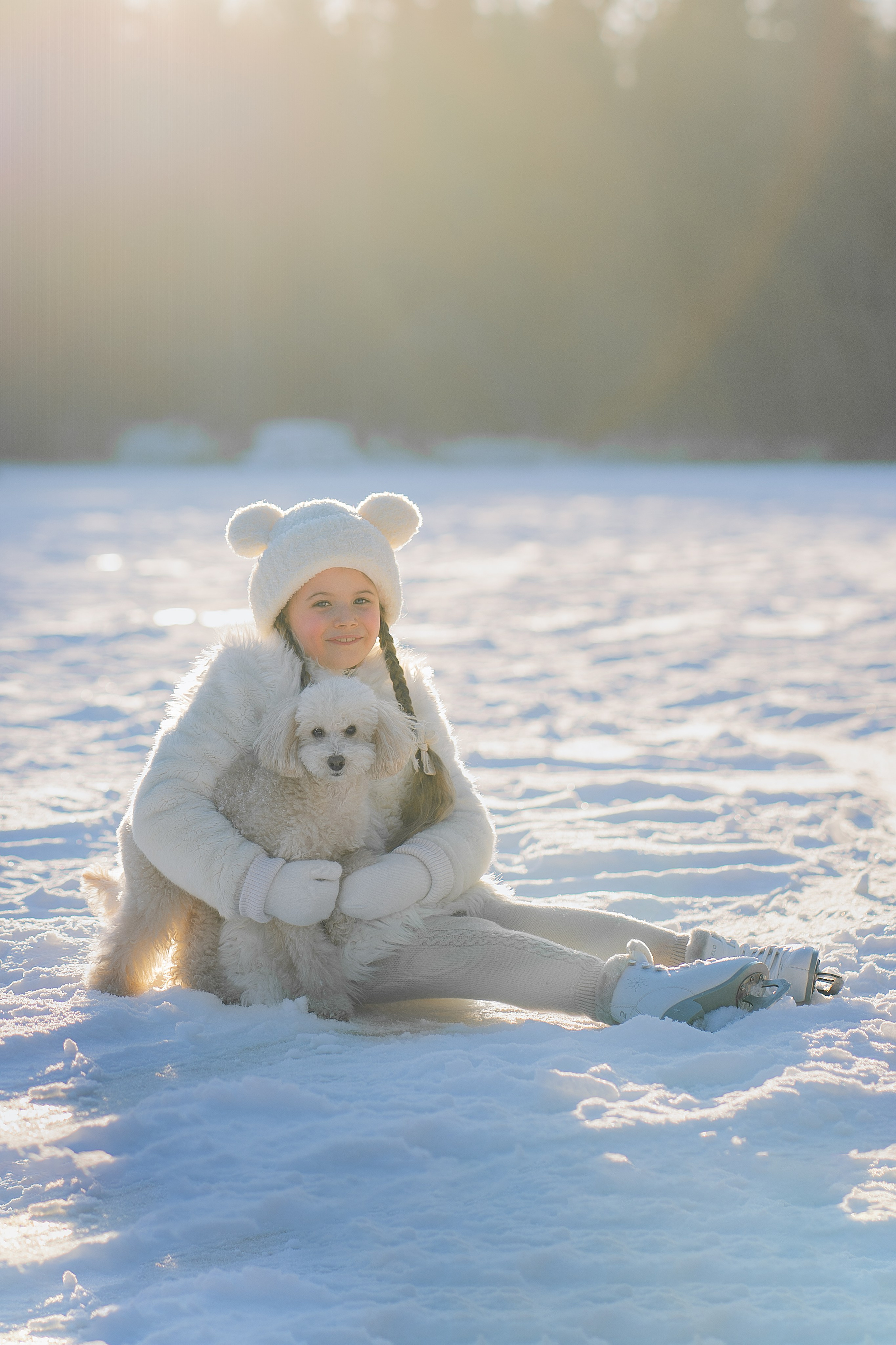 Детские зимнии фотосессии. Детский и семейный фотограф в Москве и Подмосковье Настя Наумова