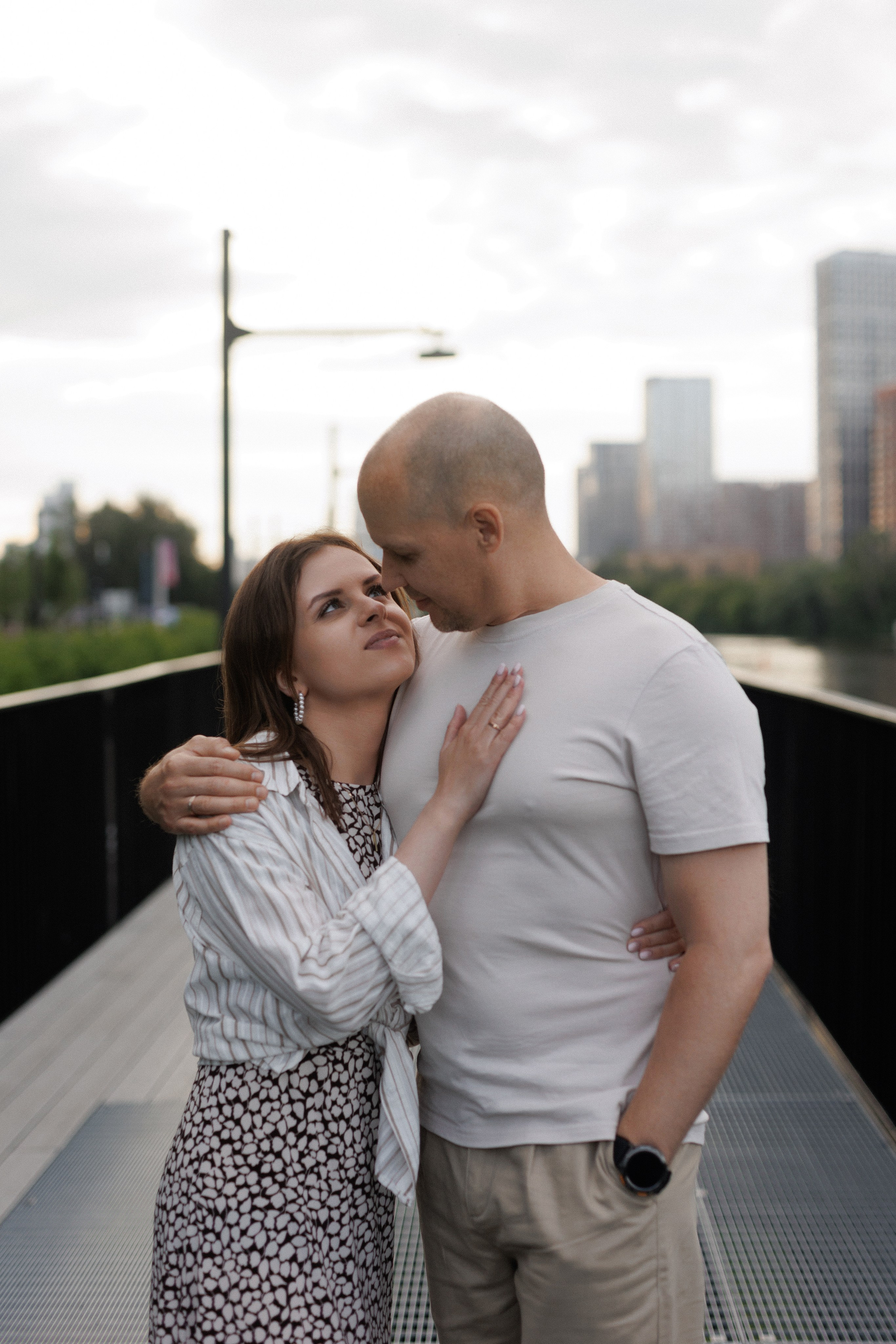 Катерина и Денис. Набережная. Семейный и свадебный фотограф в Москве Черкасова Анна