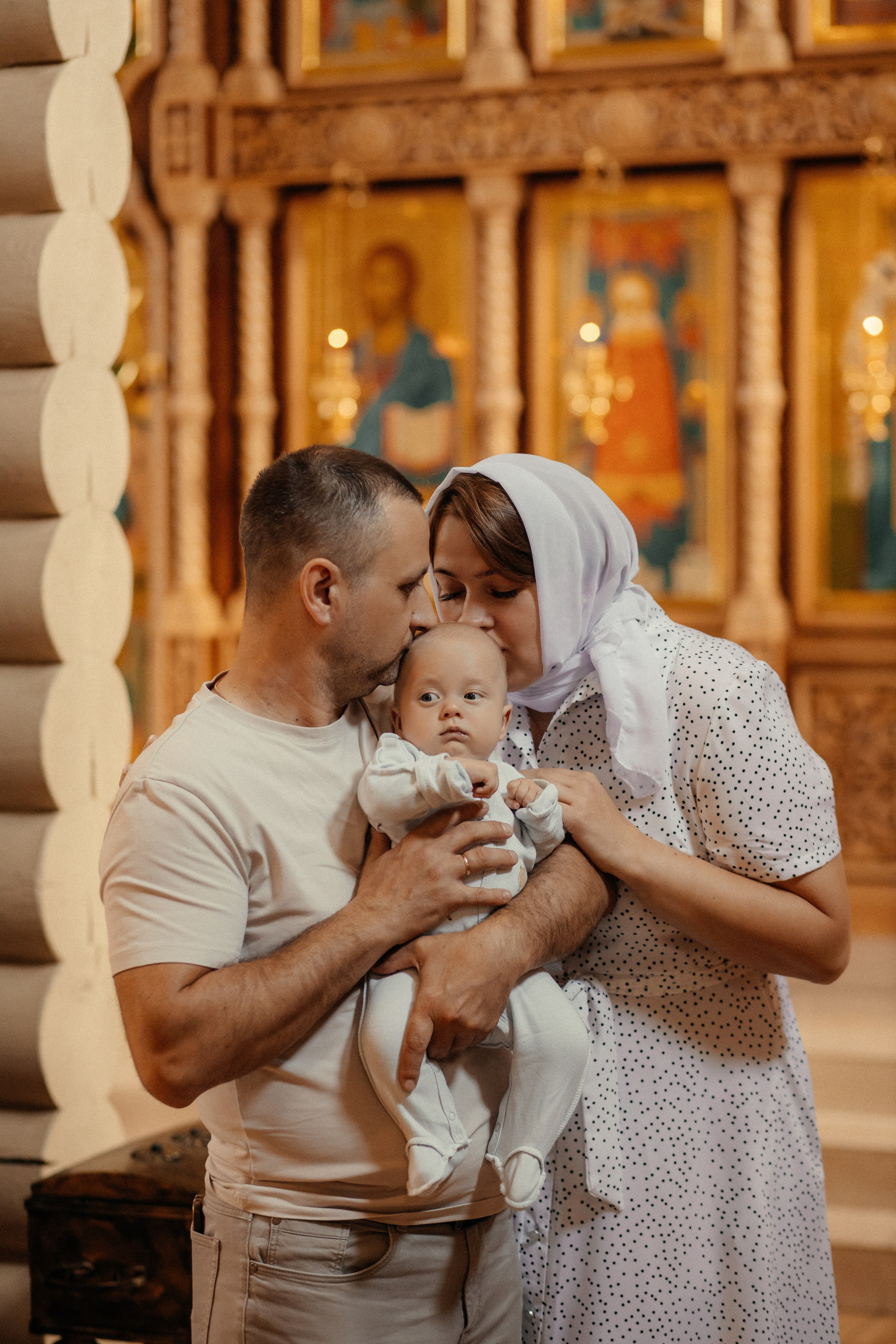 Крещение Дмитрия. Семейный и детский фотограф в Нижнем Новгороде Буслаева Мария