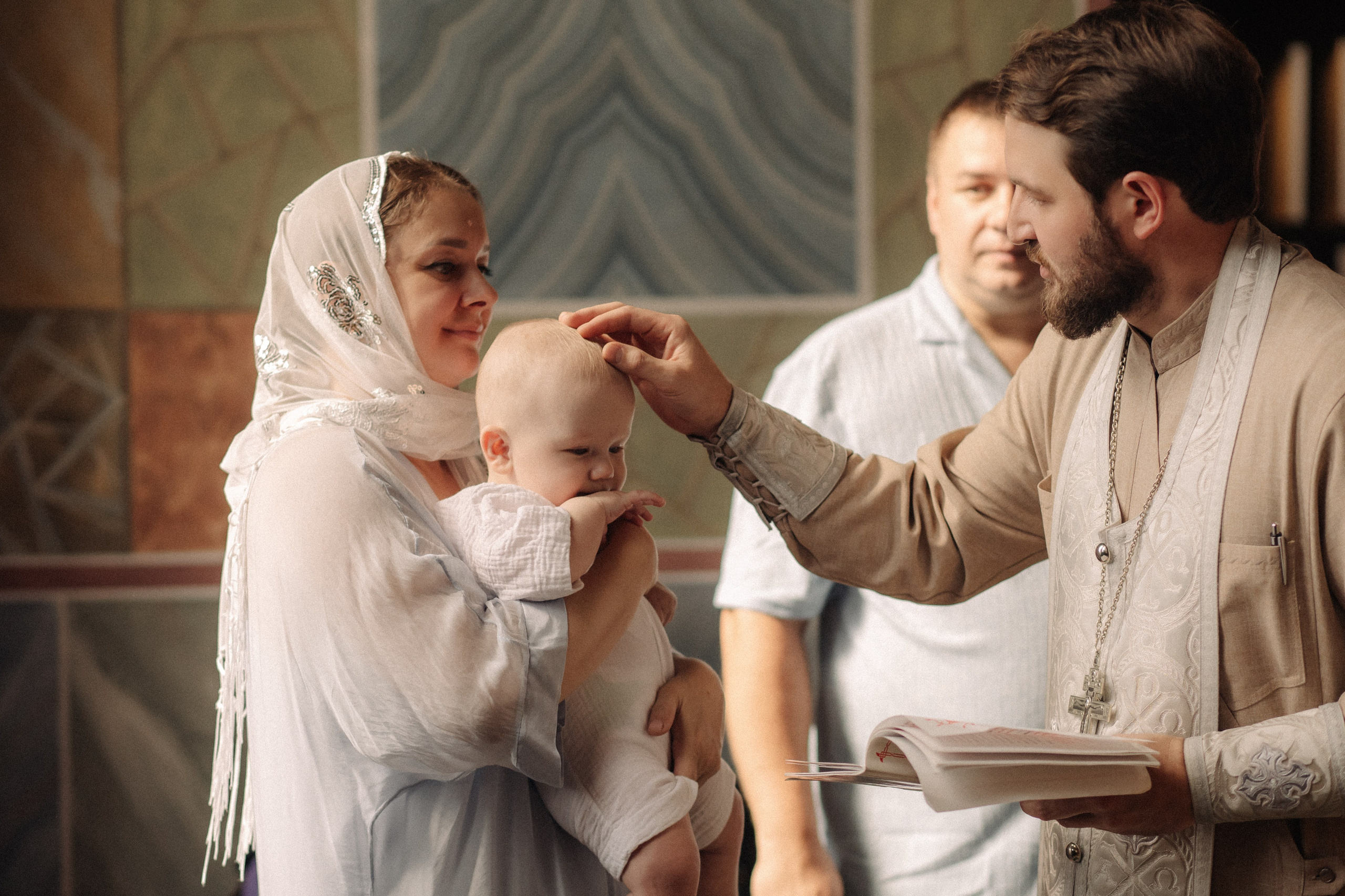 Крещение Александра. Семейный и детский фотограф в Нижнем Новгороде Буслаева Мария