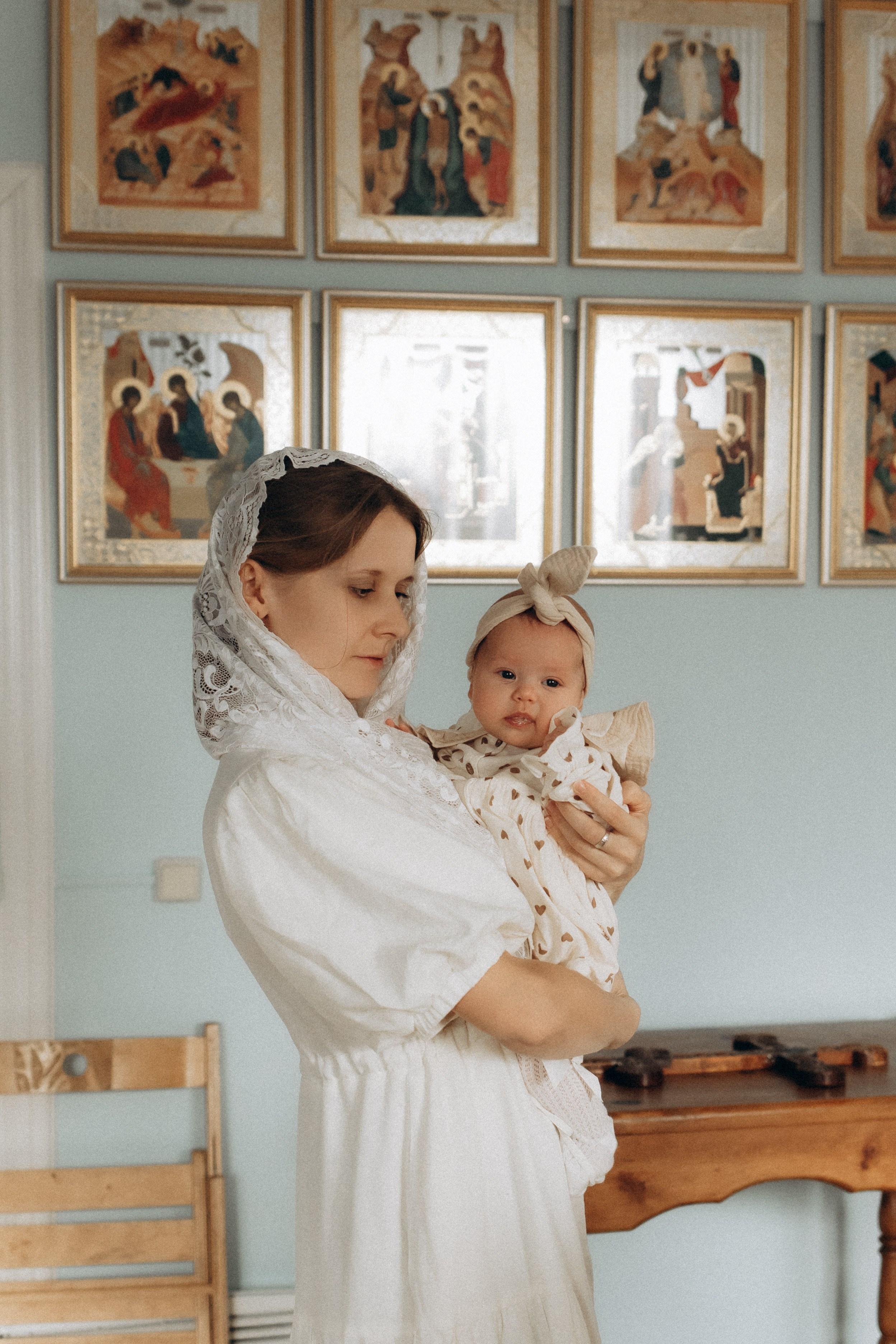 Крещение Кристины. Семейный и детский фотограф в Нижнем Новгороде Буслаева Мария