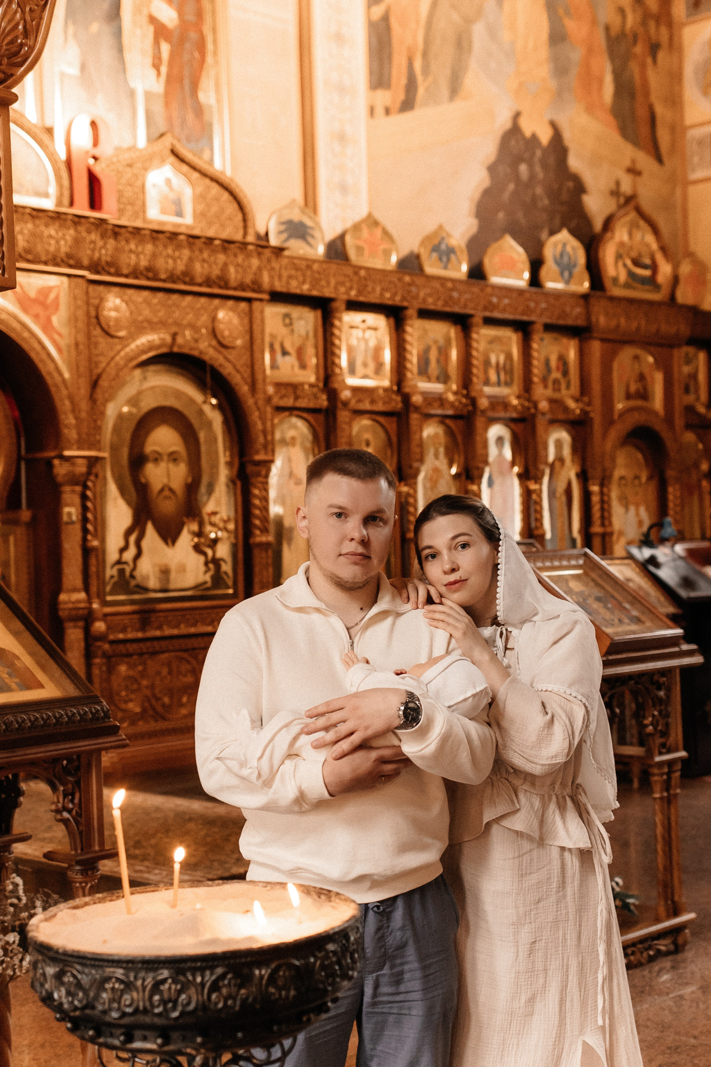 Крещение Матвея. Семейный и детский фотограф в Нижнем Новгороде Буслаева Мария