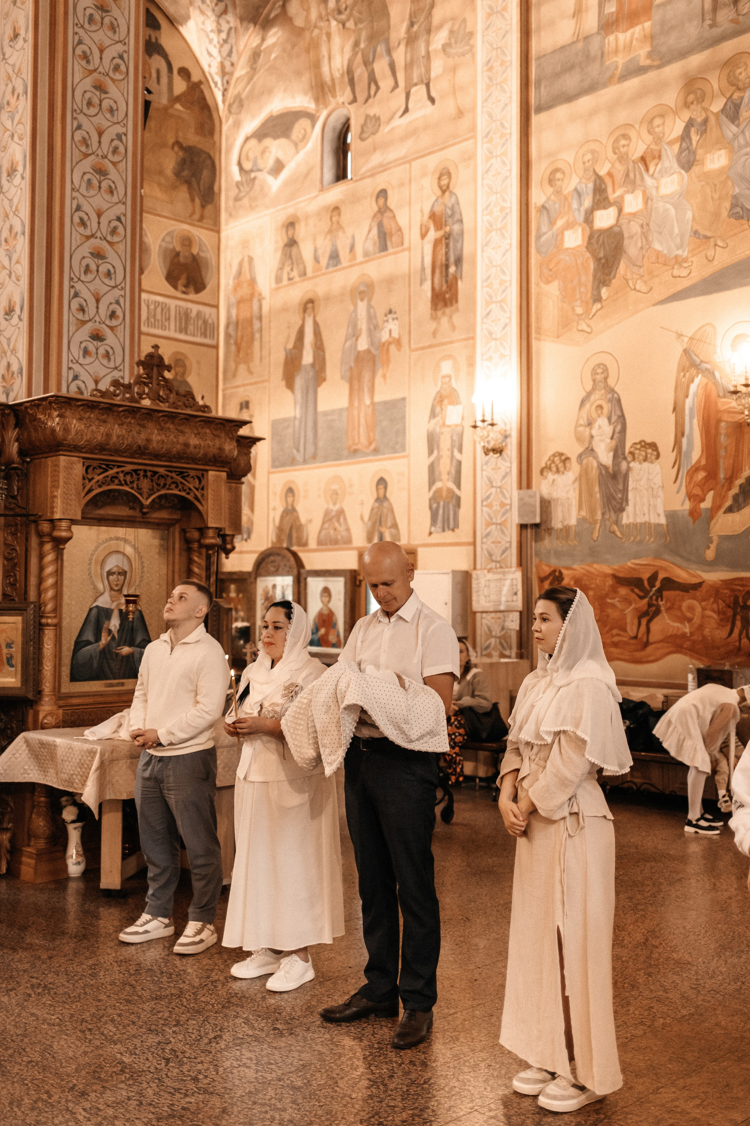 Крещение Матвея. Семейный и детский фотограф в Нижнем Новгороде Буслаева Мария