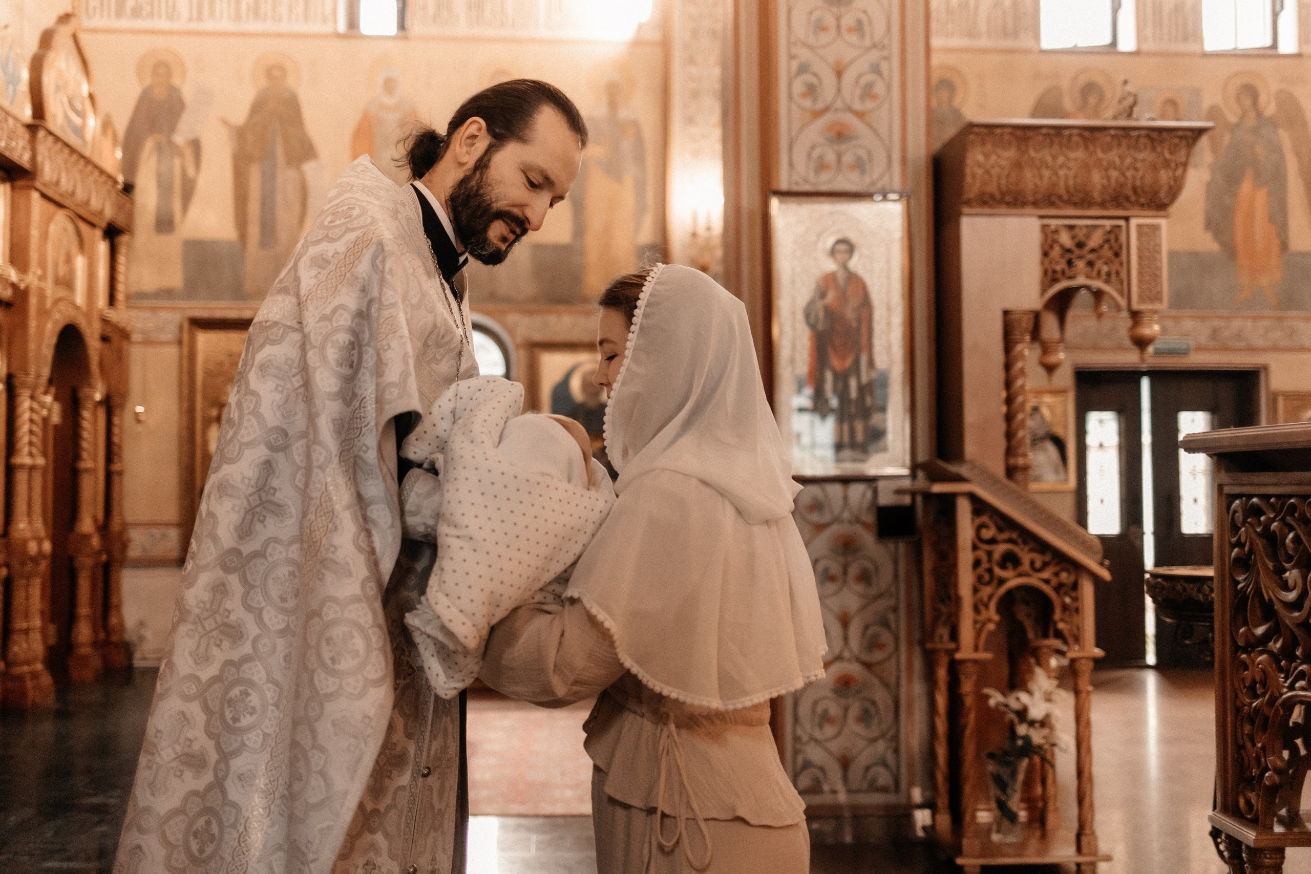 Крещение Матвея. Семейный и детский фотограф в Нижнем Новгороде Буслаева Мария