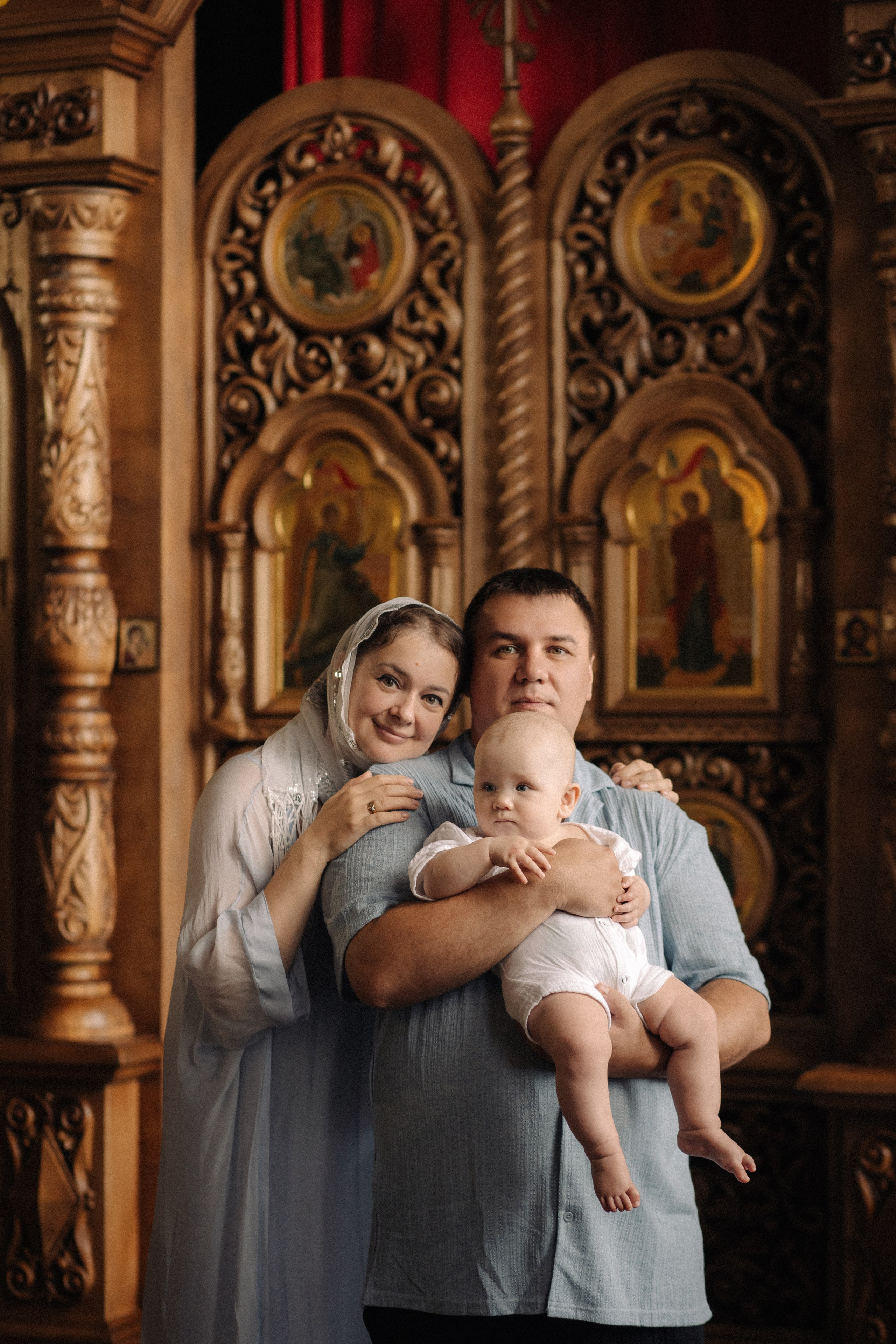 Крещение Александра. Семейный и детский фотограф в Нижнем Новгороде Буслаева Мария