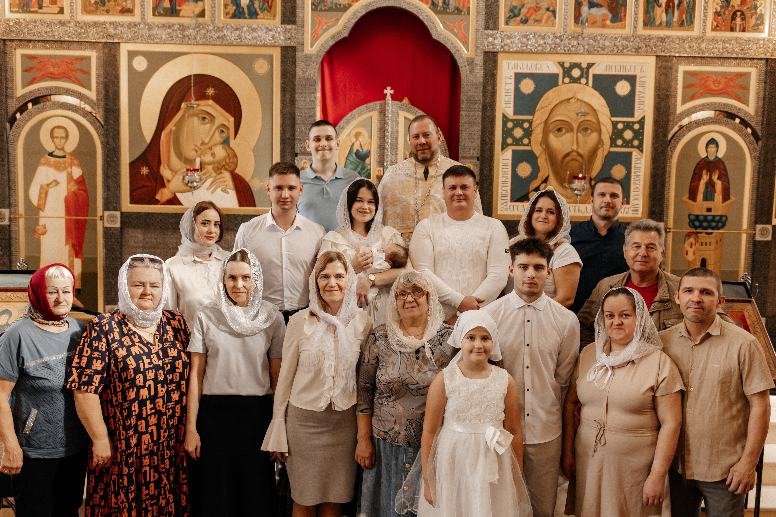 Крещение Дмитрия. Семейный и детский фотограф в Нижнем Новгороде Буслаева Мария