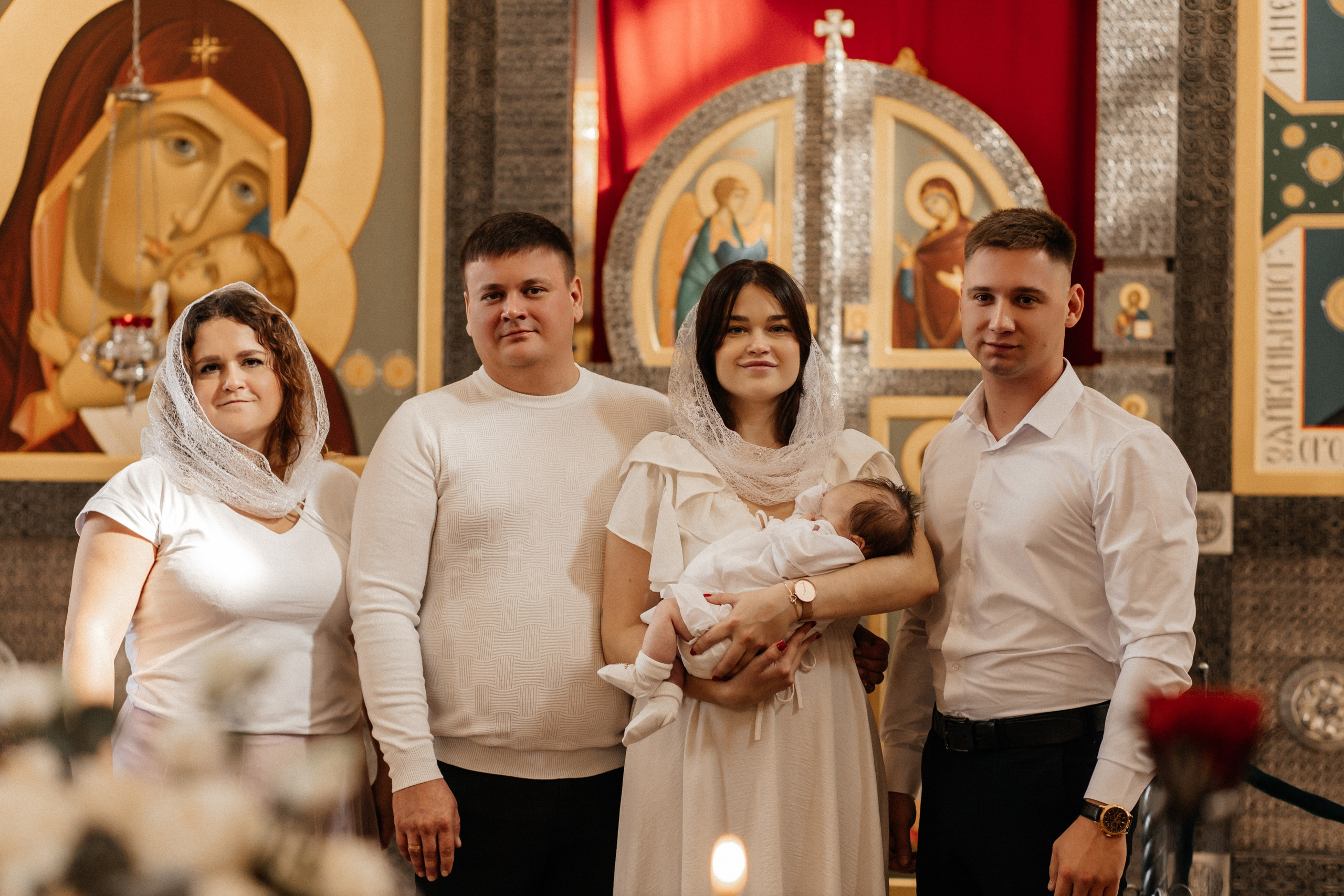 Крещение Дмитрия. Семейный и детский фотограф в Нижнем Новгороде Буслаева Мария
