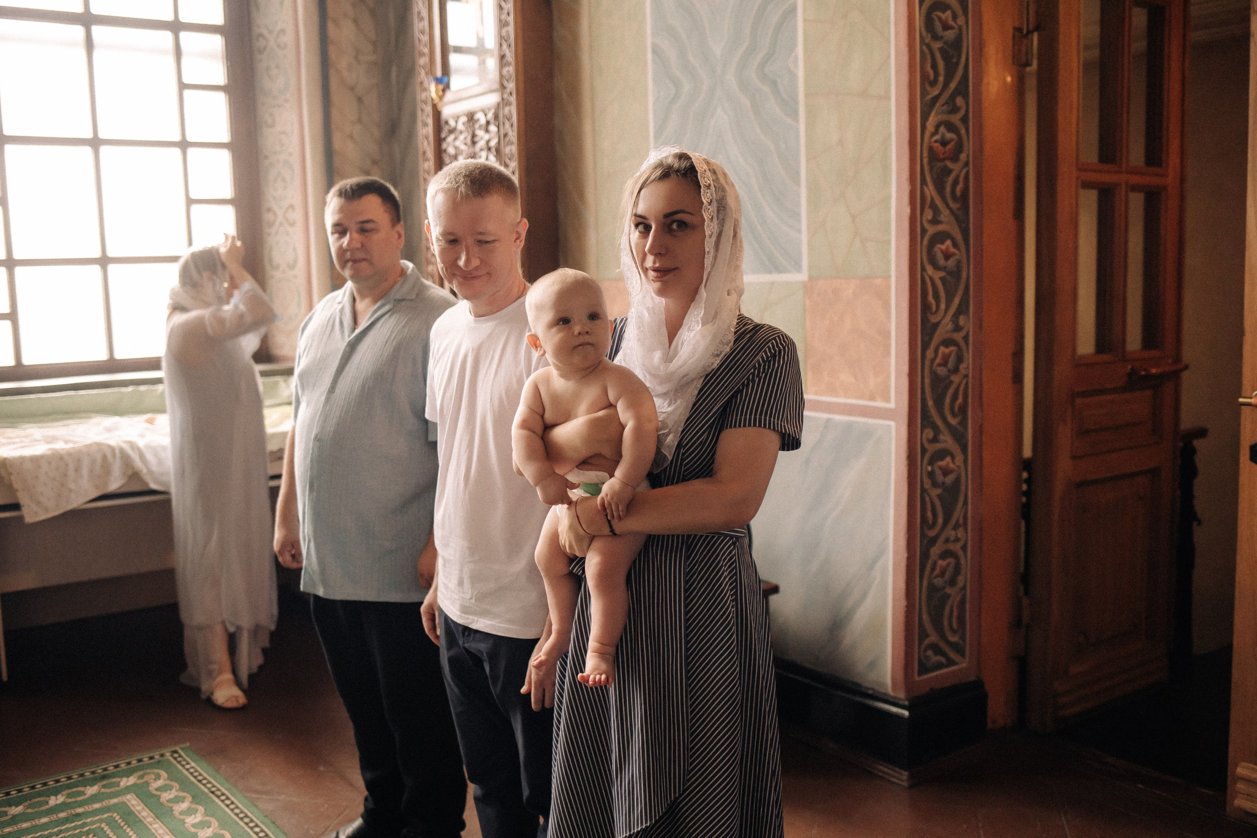Крещение Александра. Семейный и детский фотограф в Нижнем Новгороде Буслаева Мария