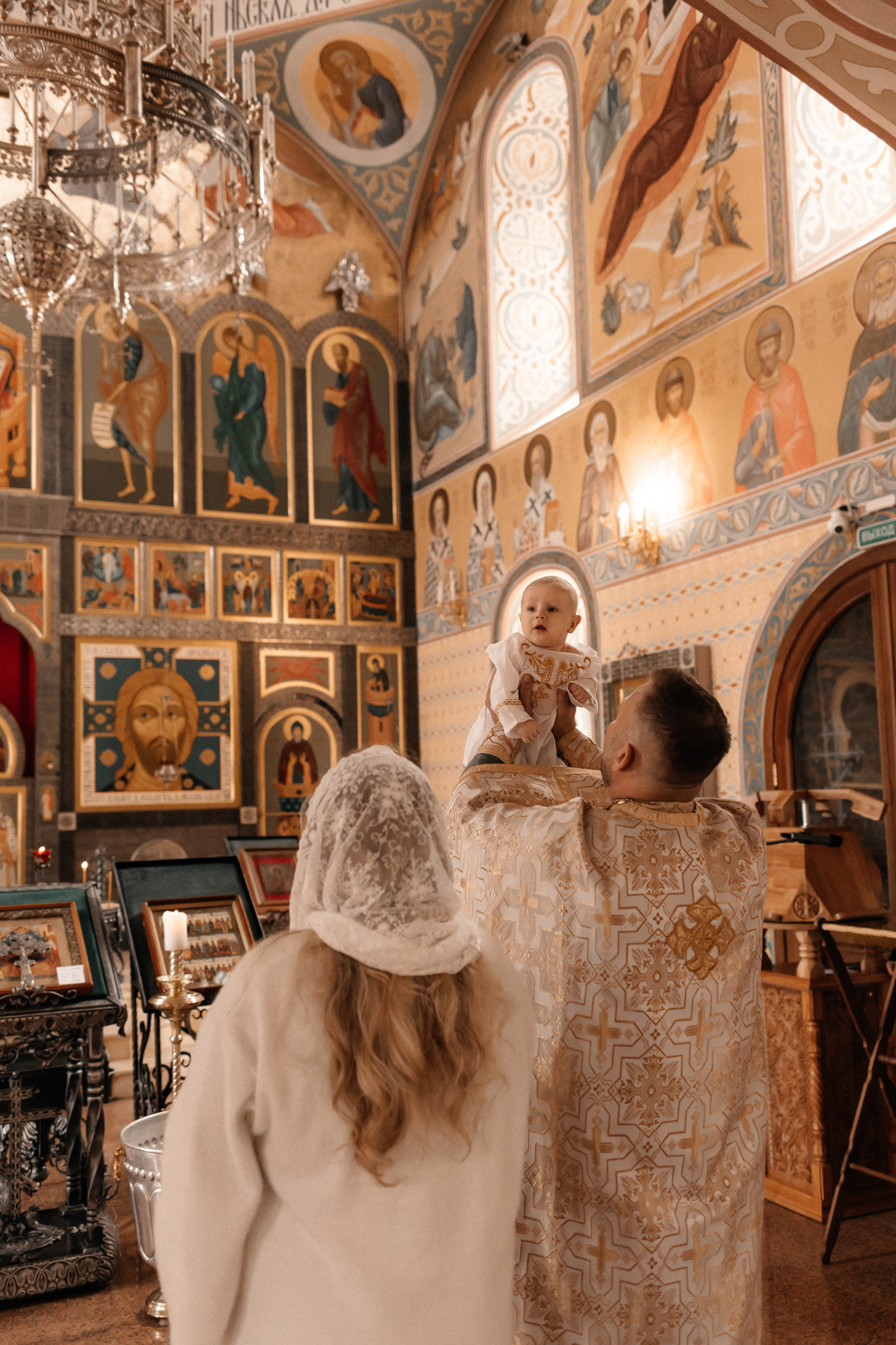 Крещение Евгения. Семейный и детский фотограф в Нижнем Новгороде Буслаева Мария