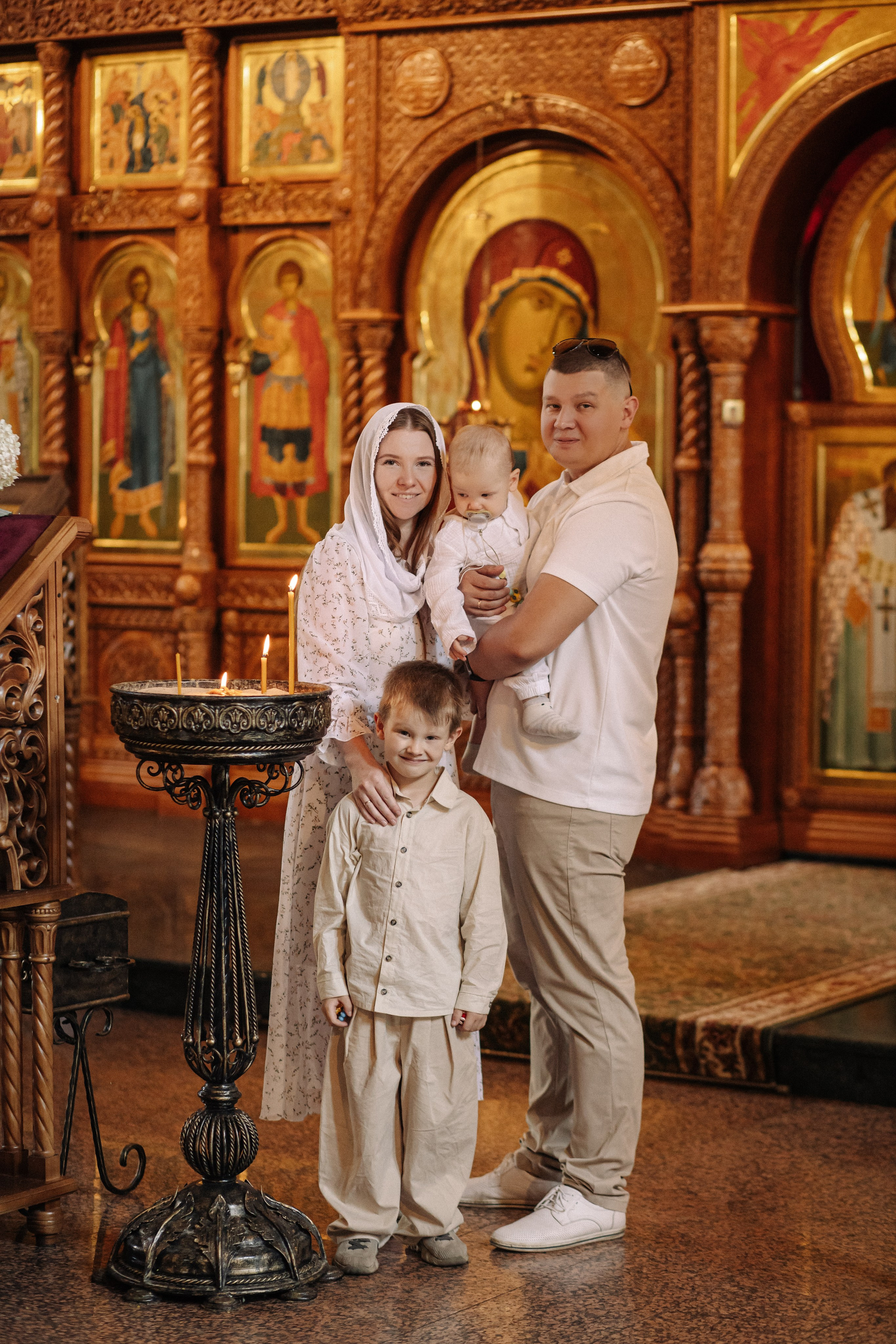 Крещение Мирона. Семейный и детский фотограф в Нижнем Новгороде Буслаева Мария