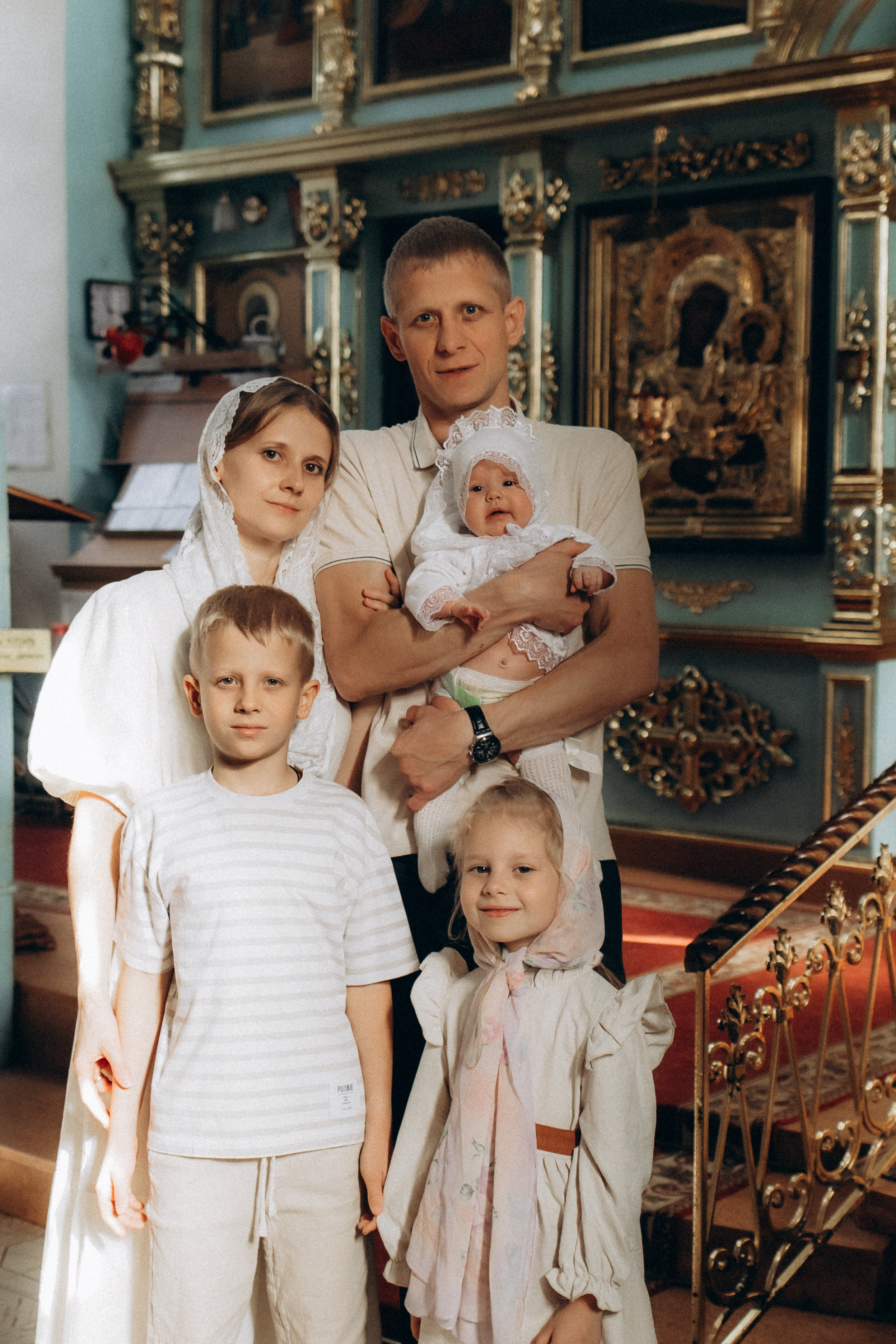 Крещение Кристины. Семейный и детский фотограф в Нижнем Новгороде Буслаева Мария