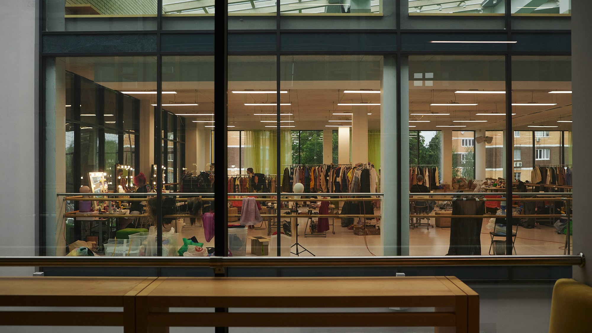 репортажная съёмка закулисья съёмочной площадки