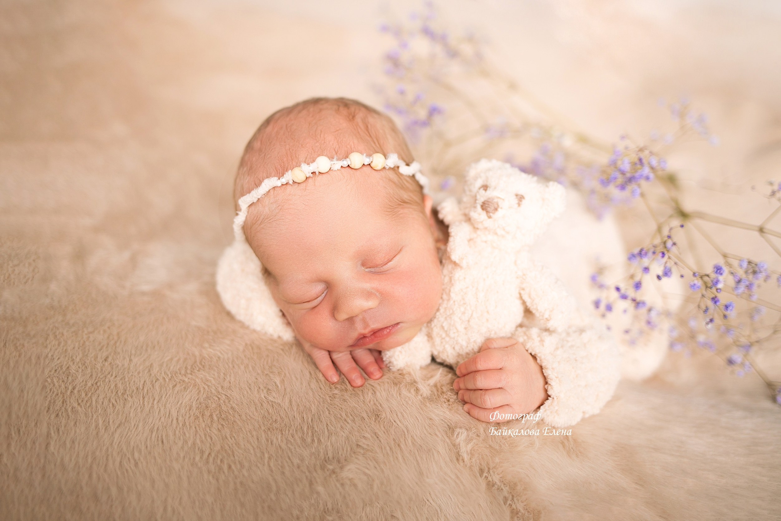 Фотосессия новорожденного. Фотограф новорожденных в Новосибирске