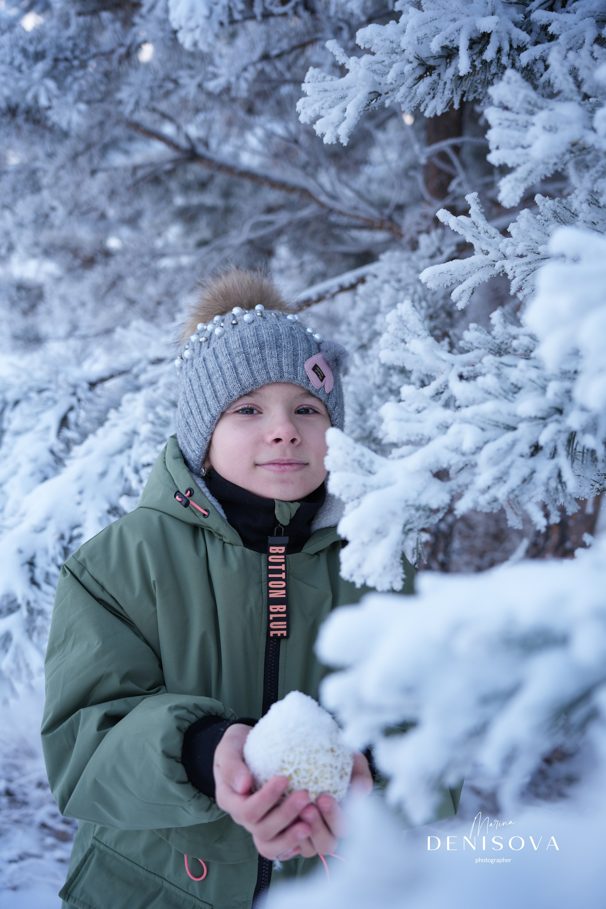 «Зимняя сказка». Индивидуальный и детский фотограф в Абакане Денисова Марина
