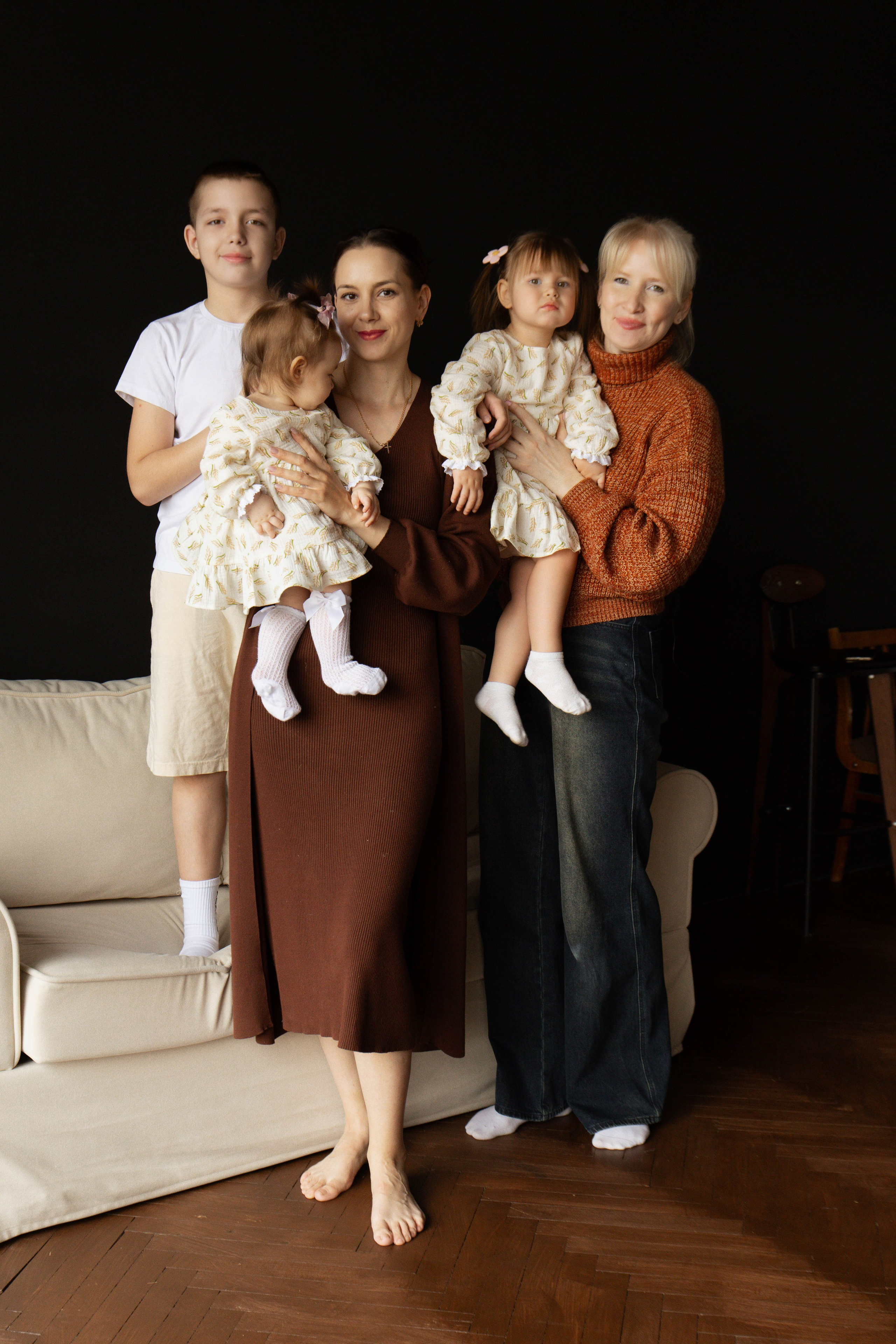 Марина с детками