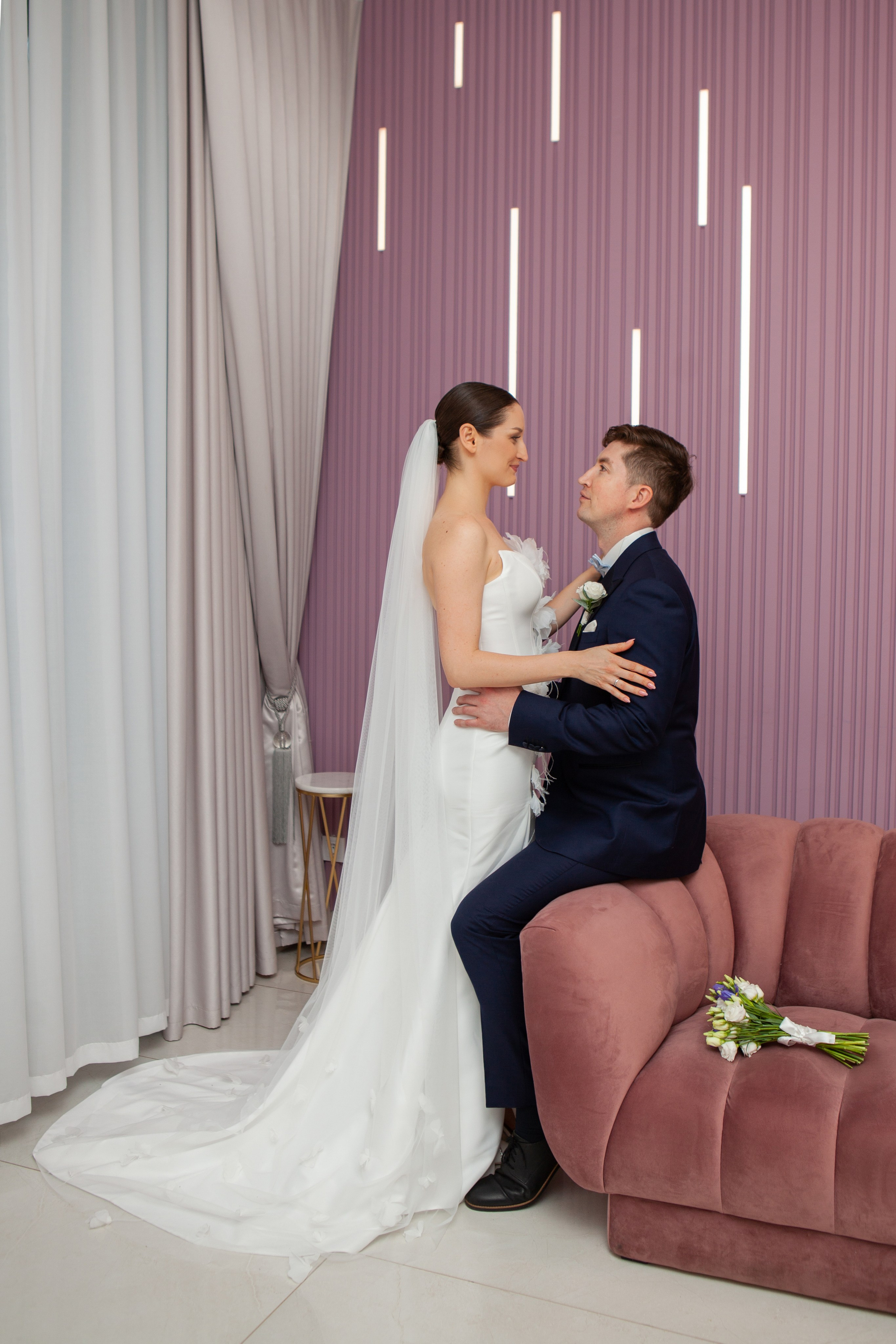 Фотосессия жениха и невесты в шипиловском загсе. Фотограф Ольга Ефремова