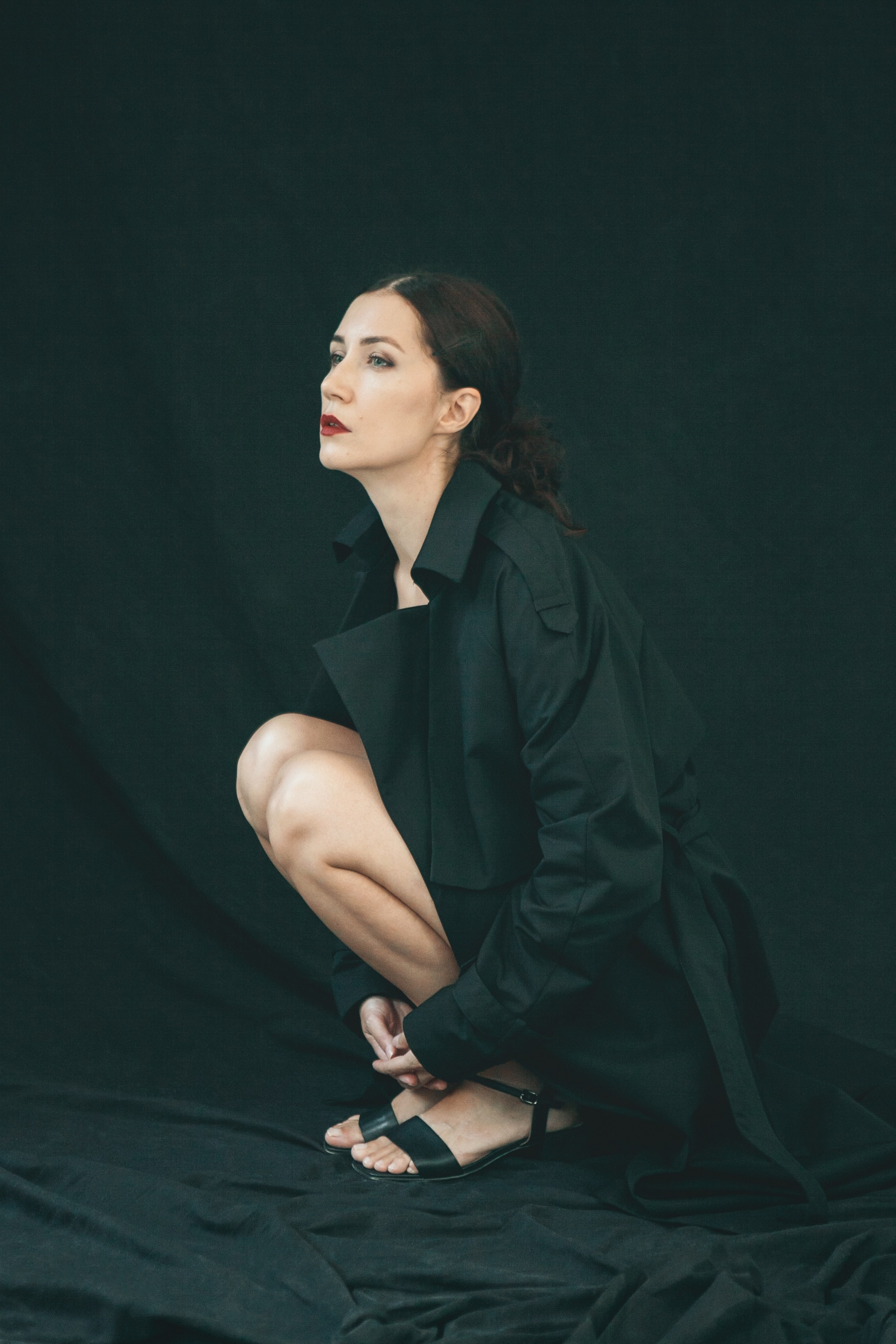 минимализм в индивидуальной женской фотосессии