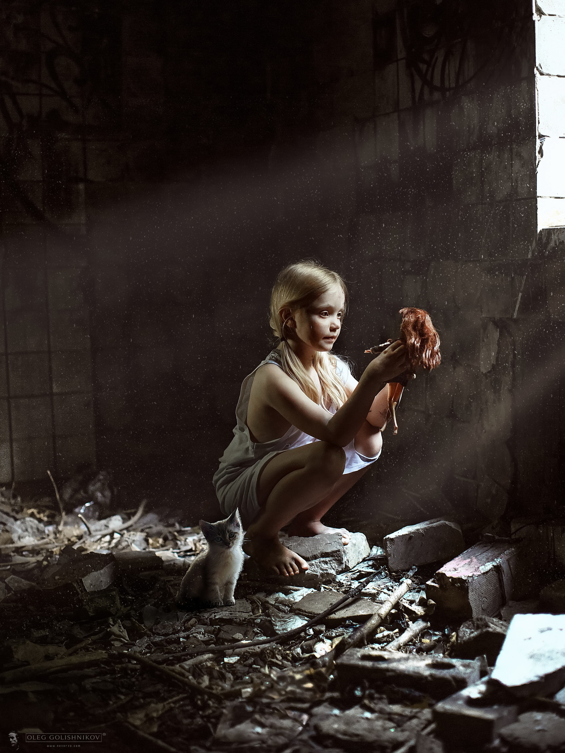 Portrait photography in Moscow. Photographer Oleg Golishnikov