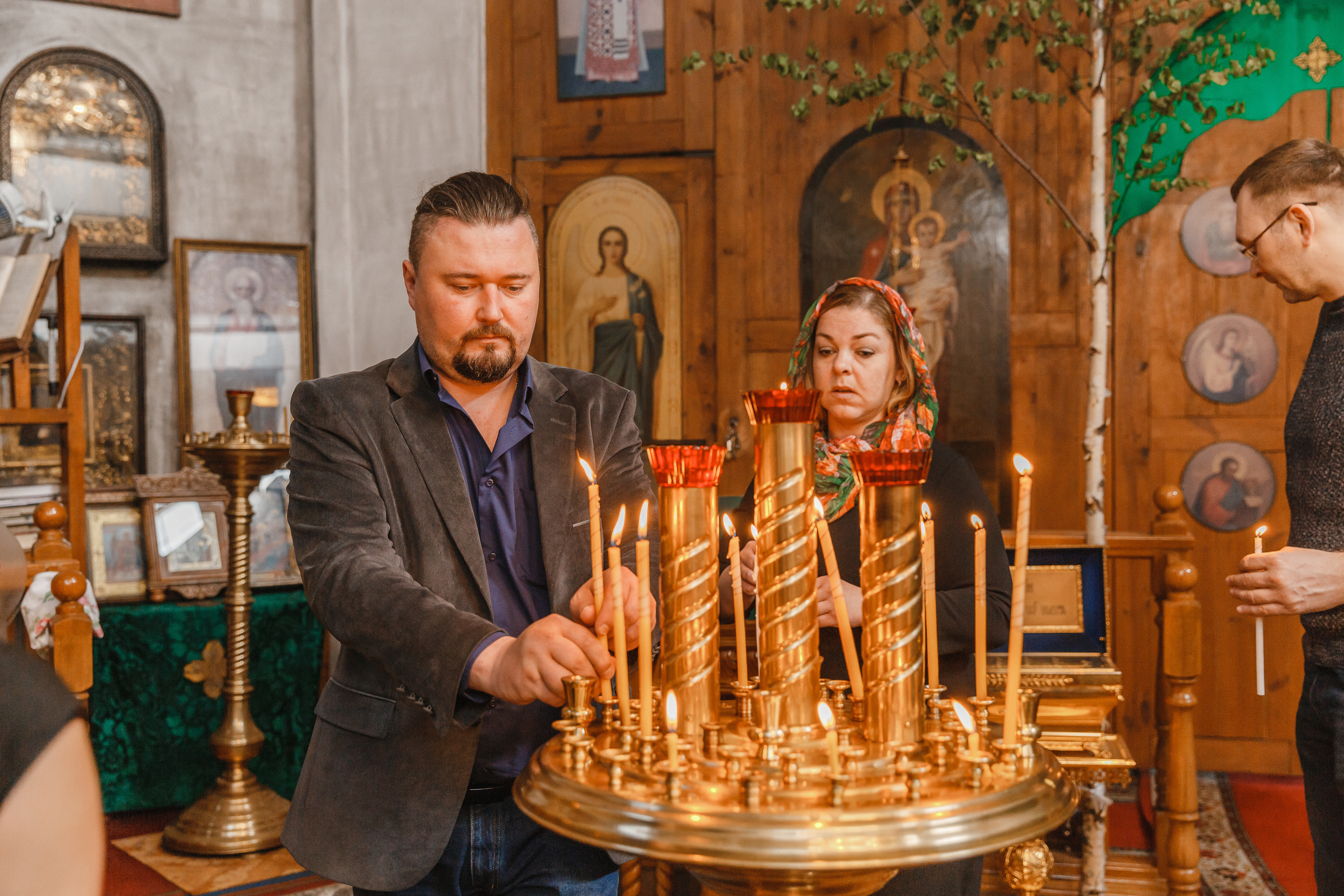 Фотограф на крещение в Монино Скорбященский храм г. Лосино-Петровский
