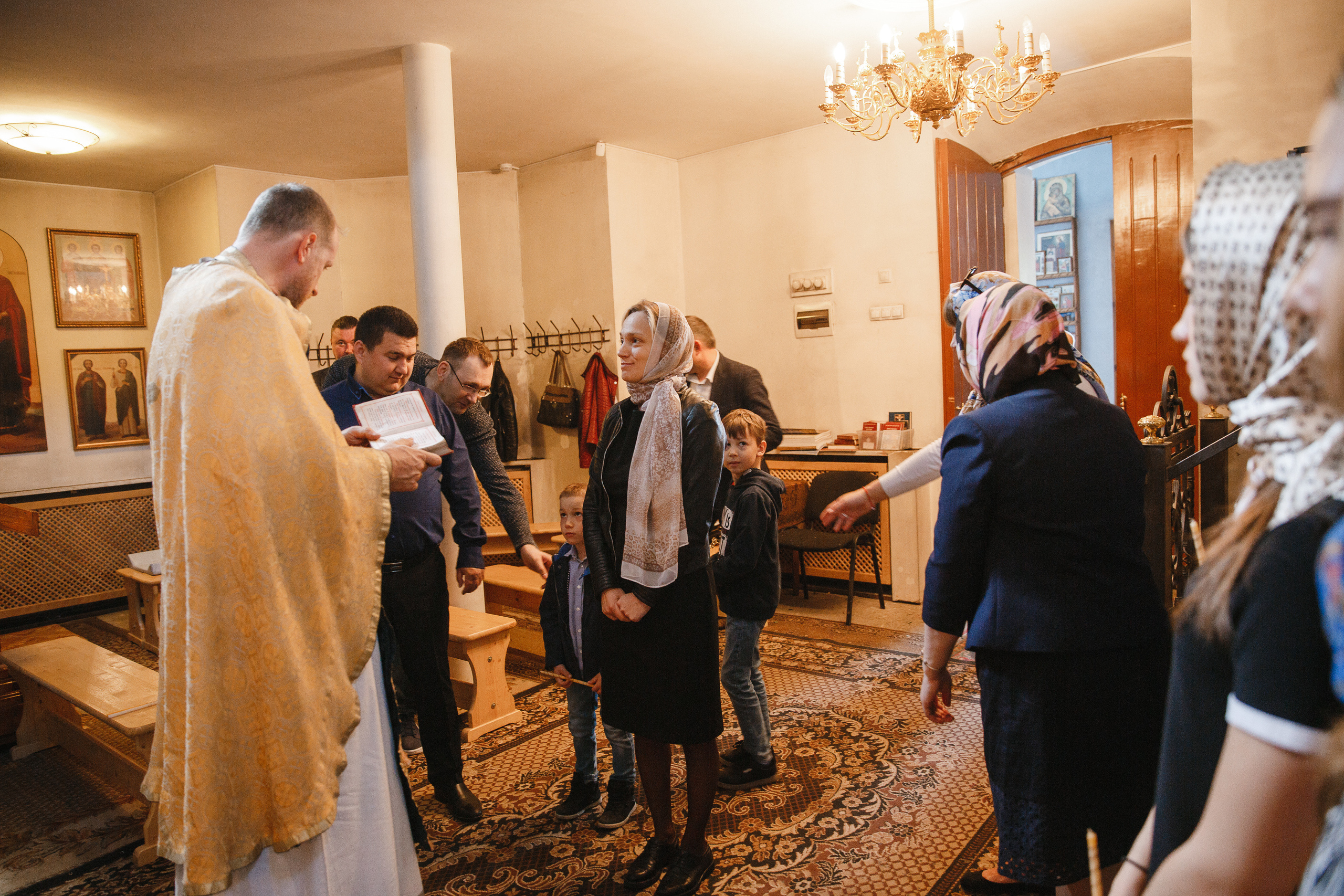 Фотограф на крещение в Монино Скорбященский храм г. Лосино-Петровский