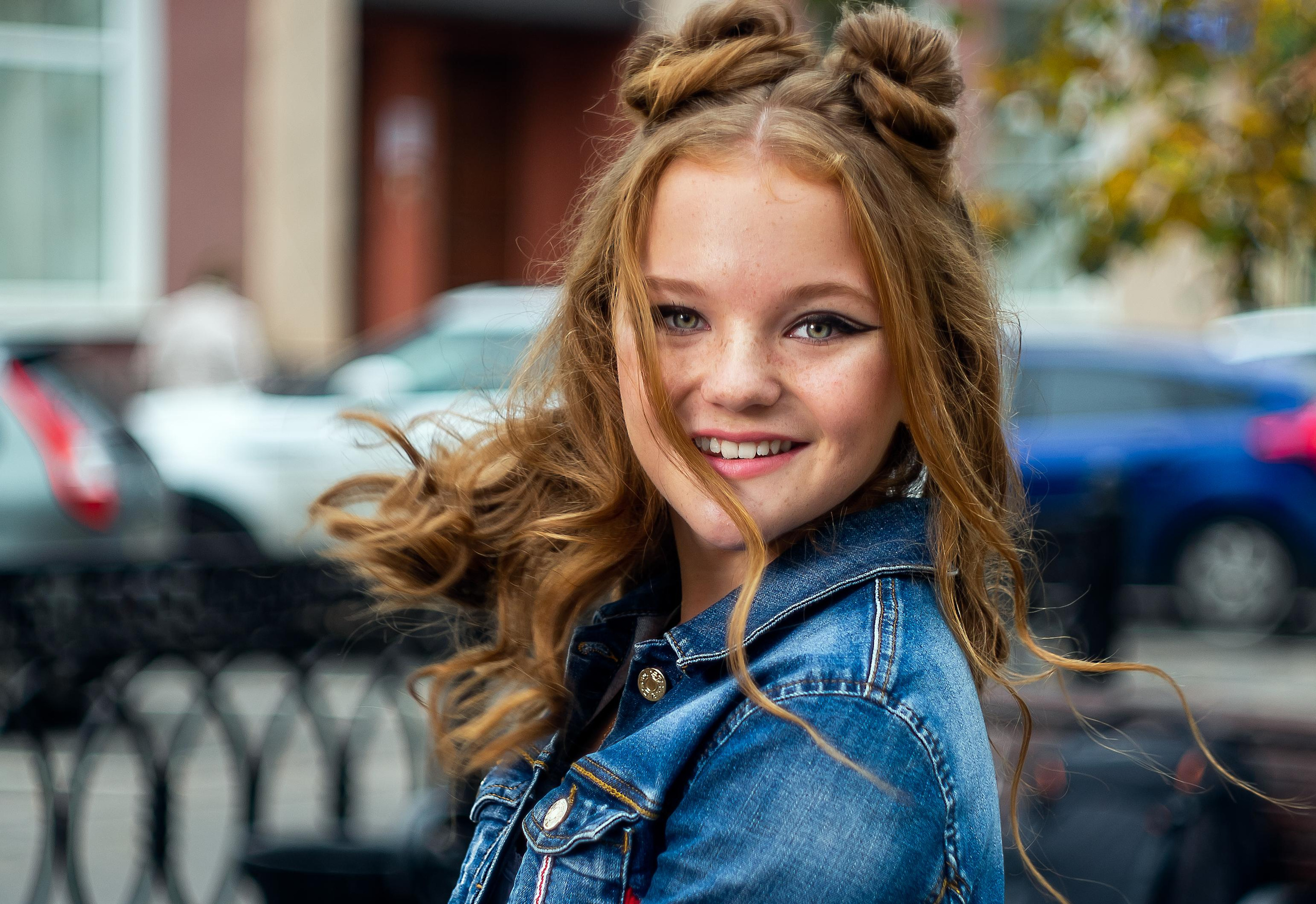 Девочка стрит фотосессия