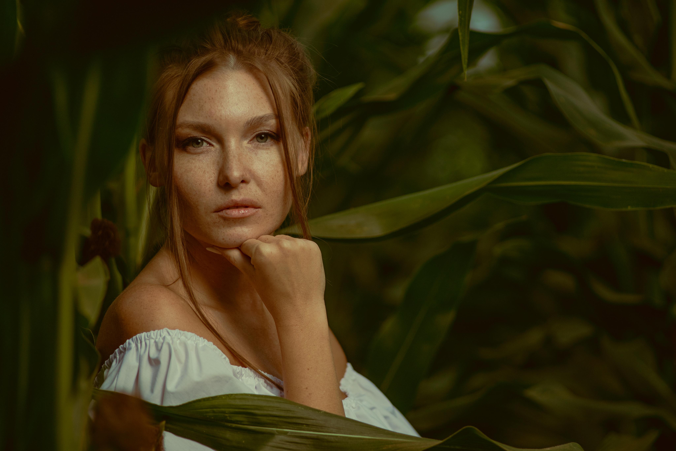 Фото в кукурузном поле