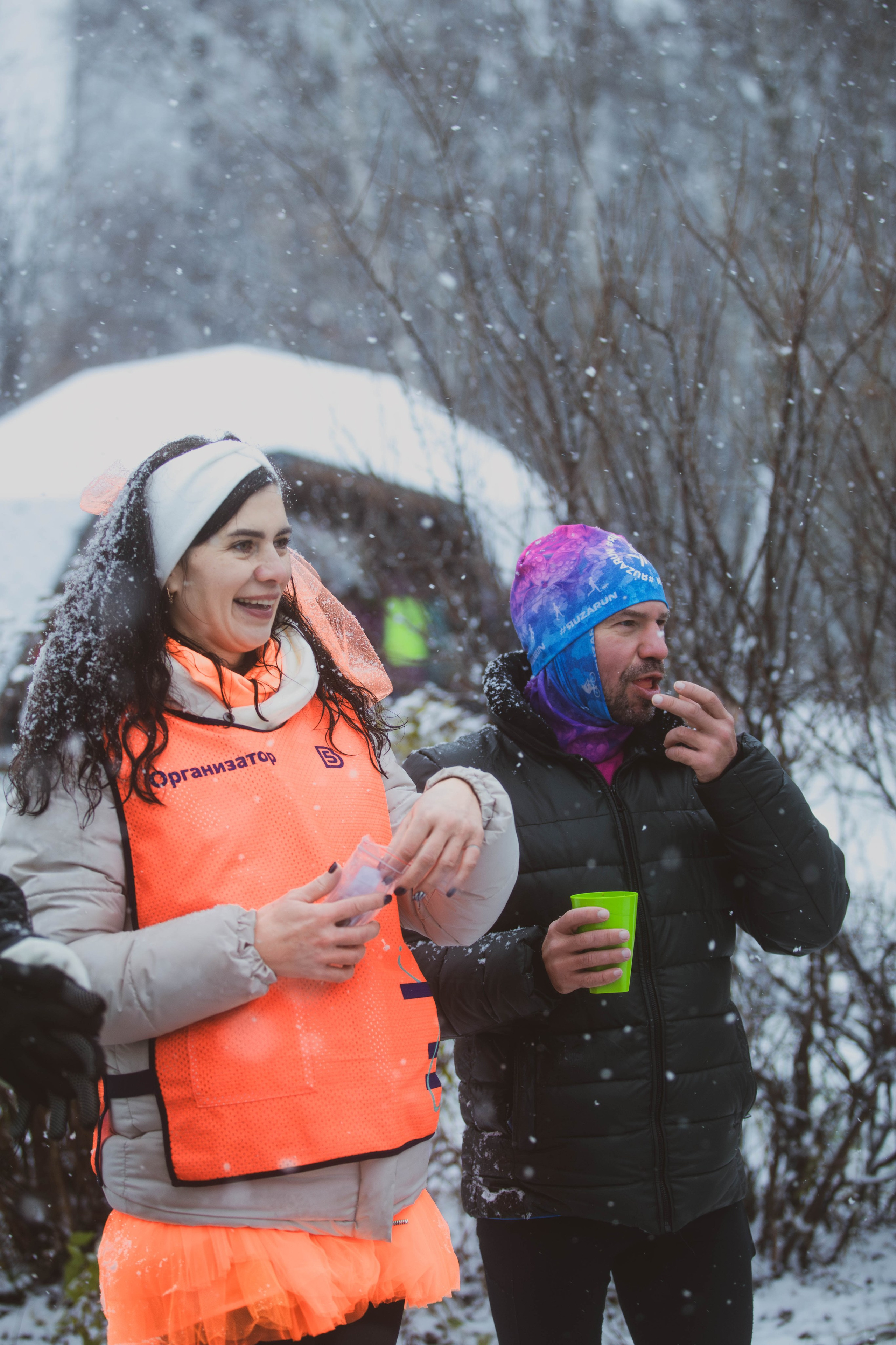 Снежные 5 Верст Бабушкинская. Александра Мельниченко/ Бегающий фотограф