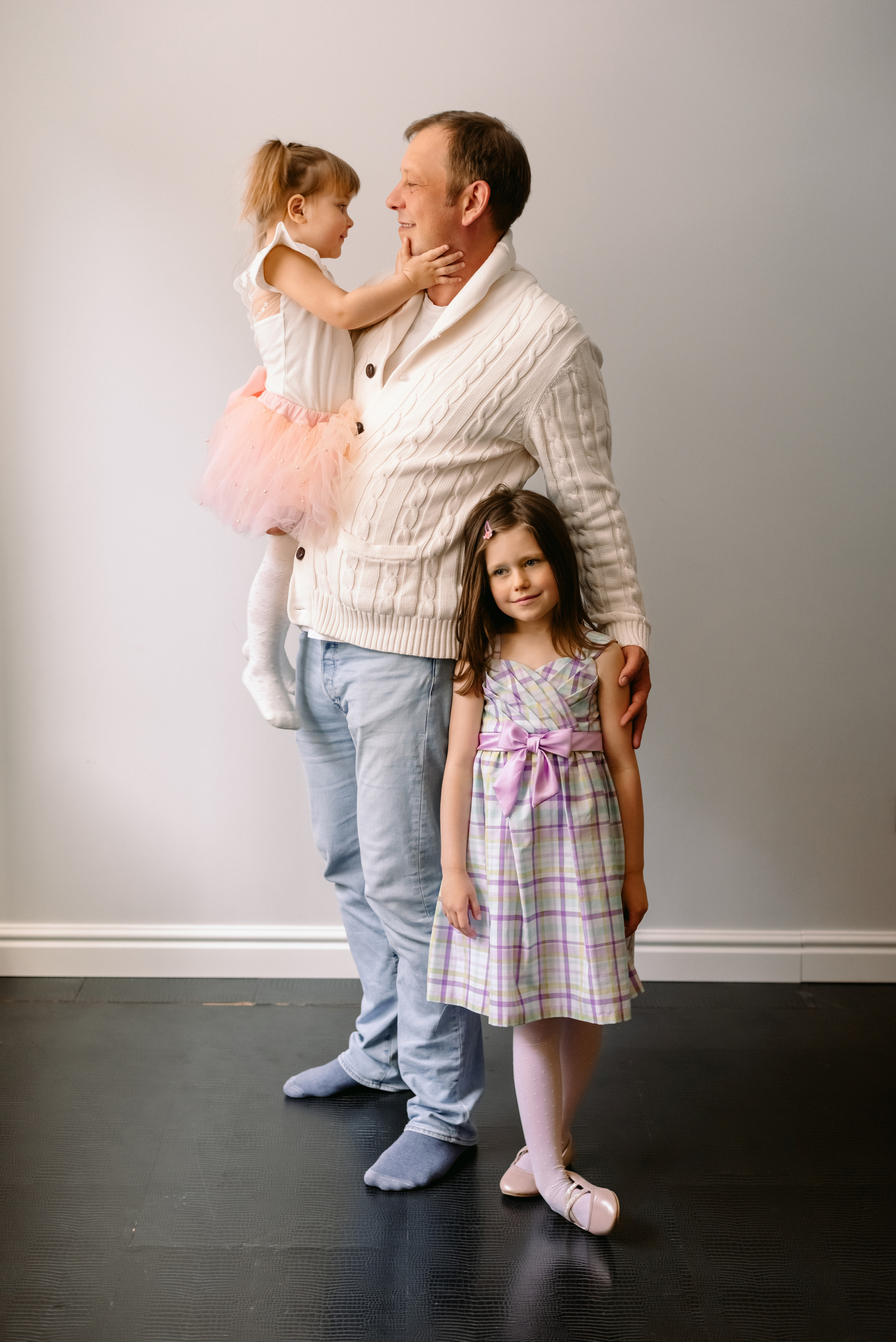 Домашняя фотосессия большой семьи. Фотограф Юлия Кондратьева