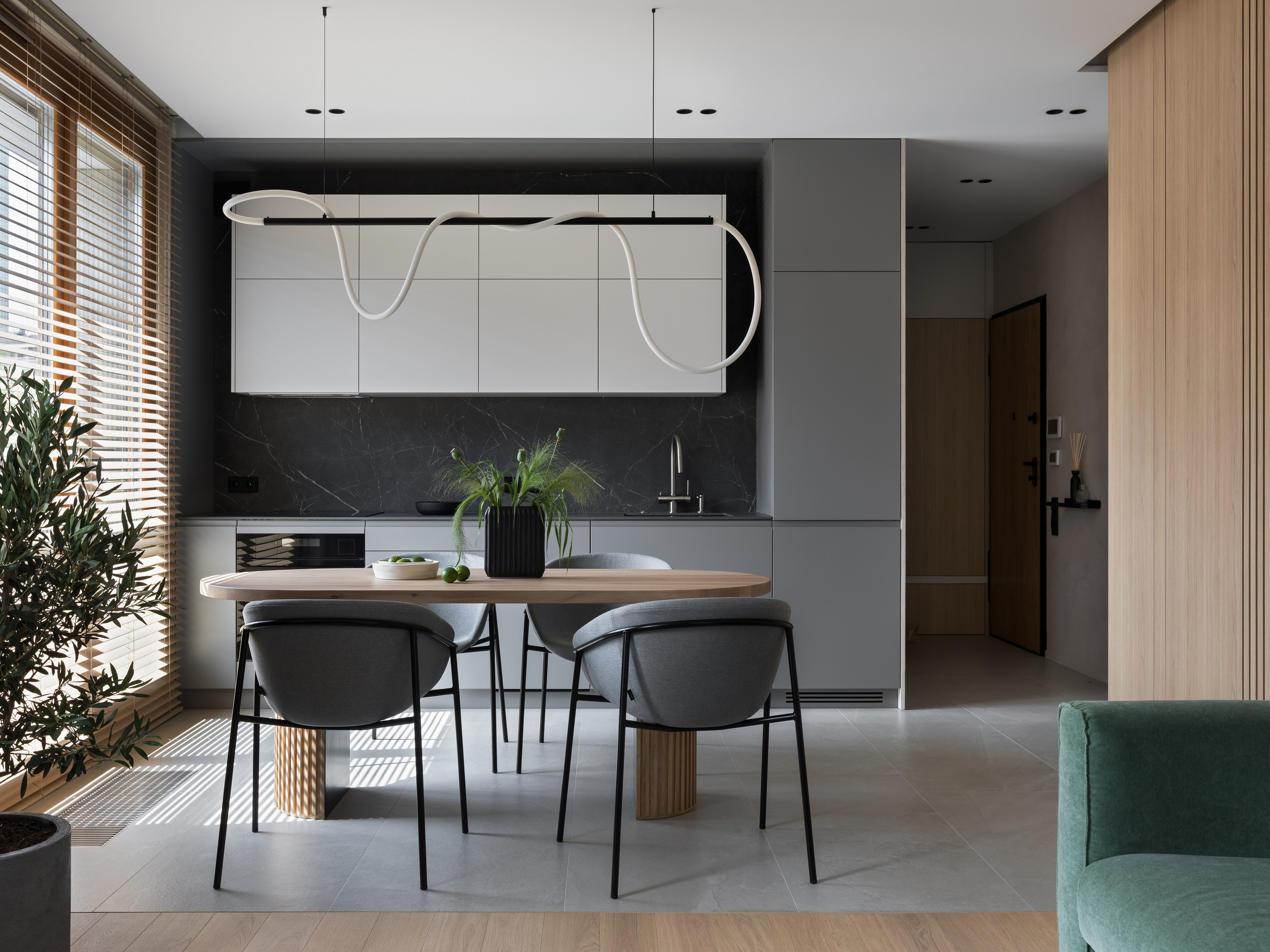 Проект квартиры 50 м² в Варшаве. MIRRO STUDIO Дизайн интерьера и реализация под ключ Варшава