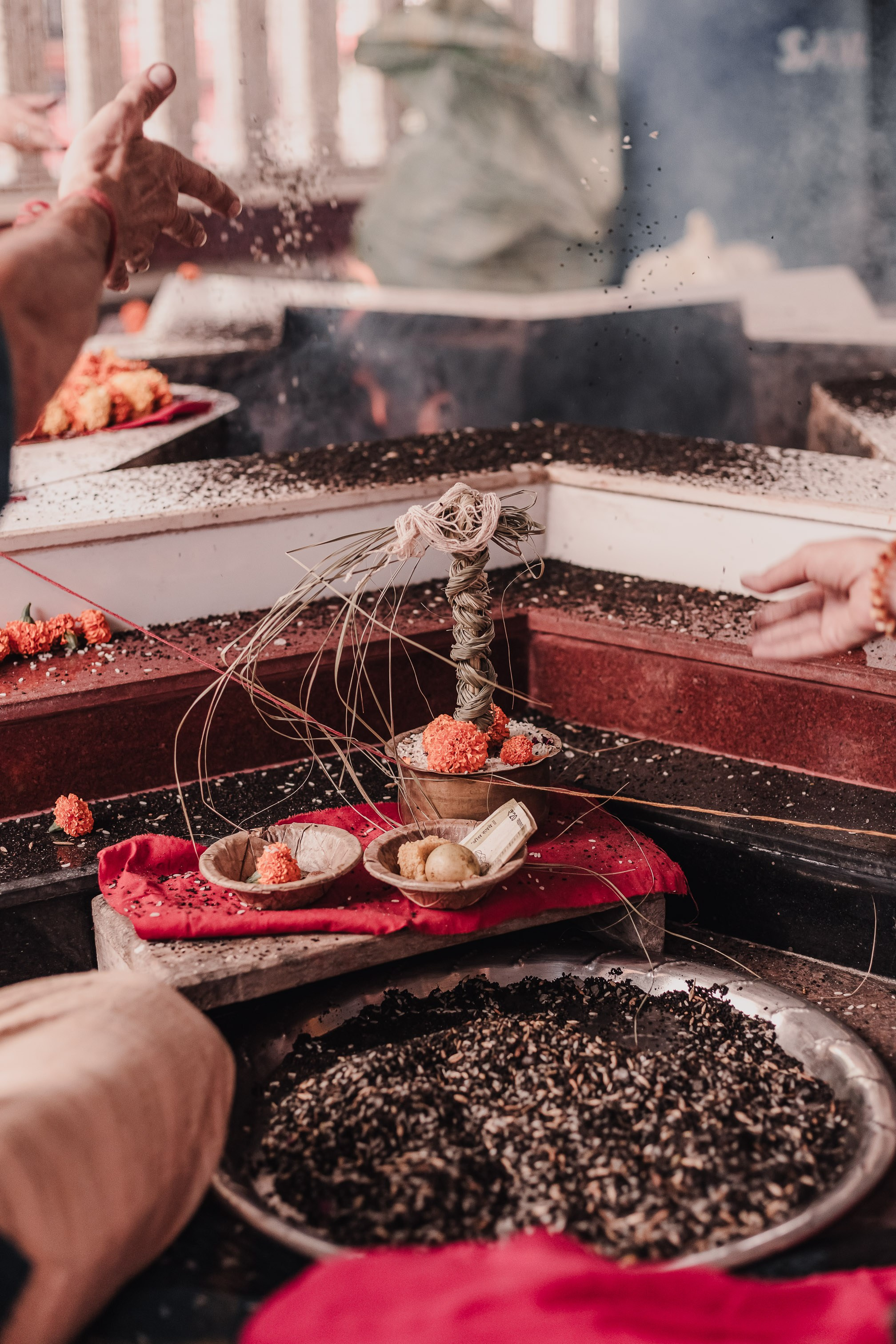 Navaratri yajna at Devraha Baba Ji ashram. Мариам Багдасарян