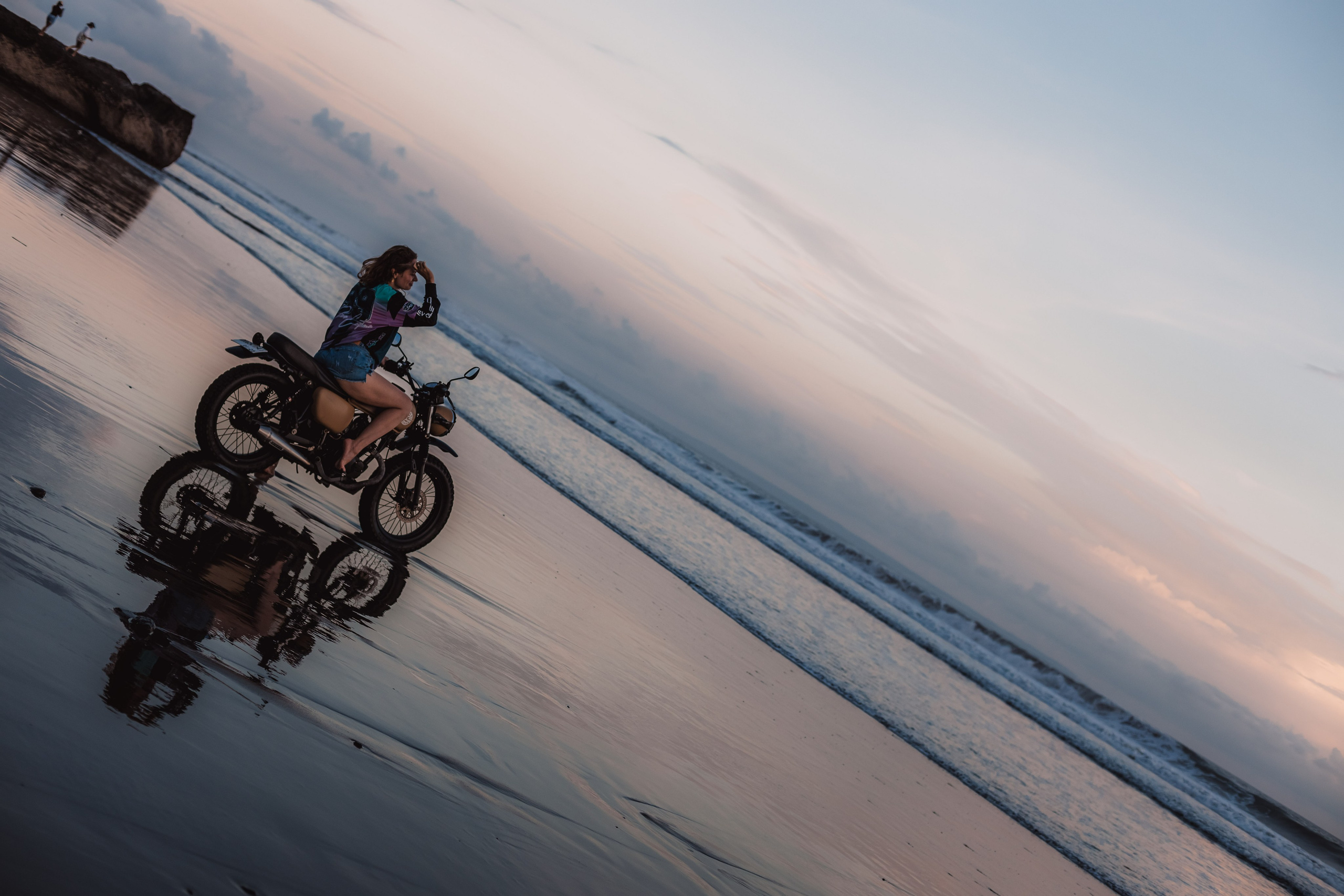 Moto babe. Mariam Bagdasaryan