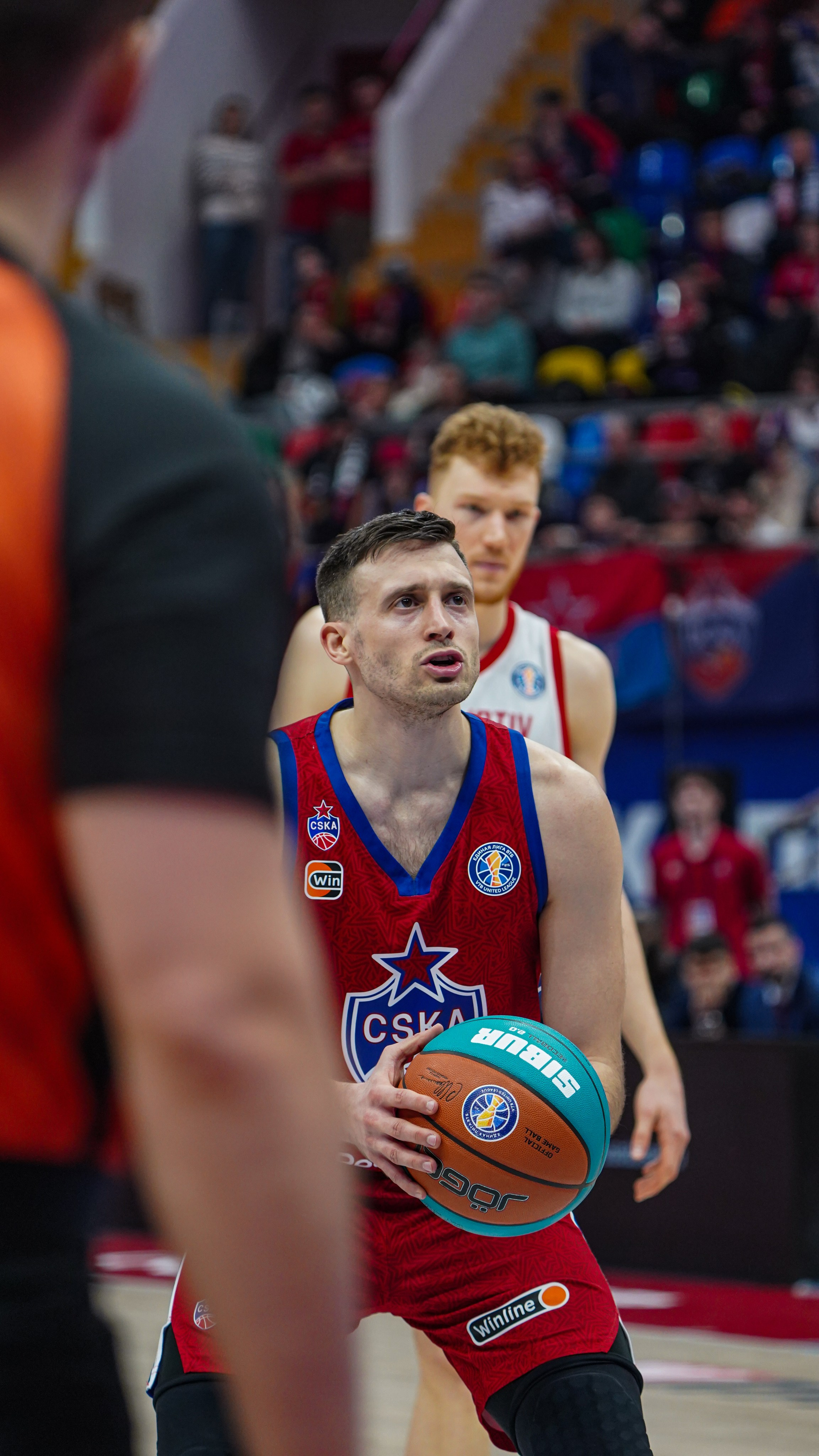 Баскетбол. ЦСКА-Локомотив Кубань (19.01.25). Автомобильный фотограф Шакая Кирилл