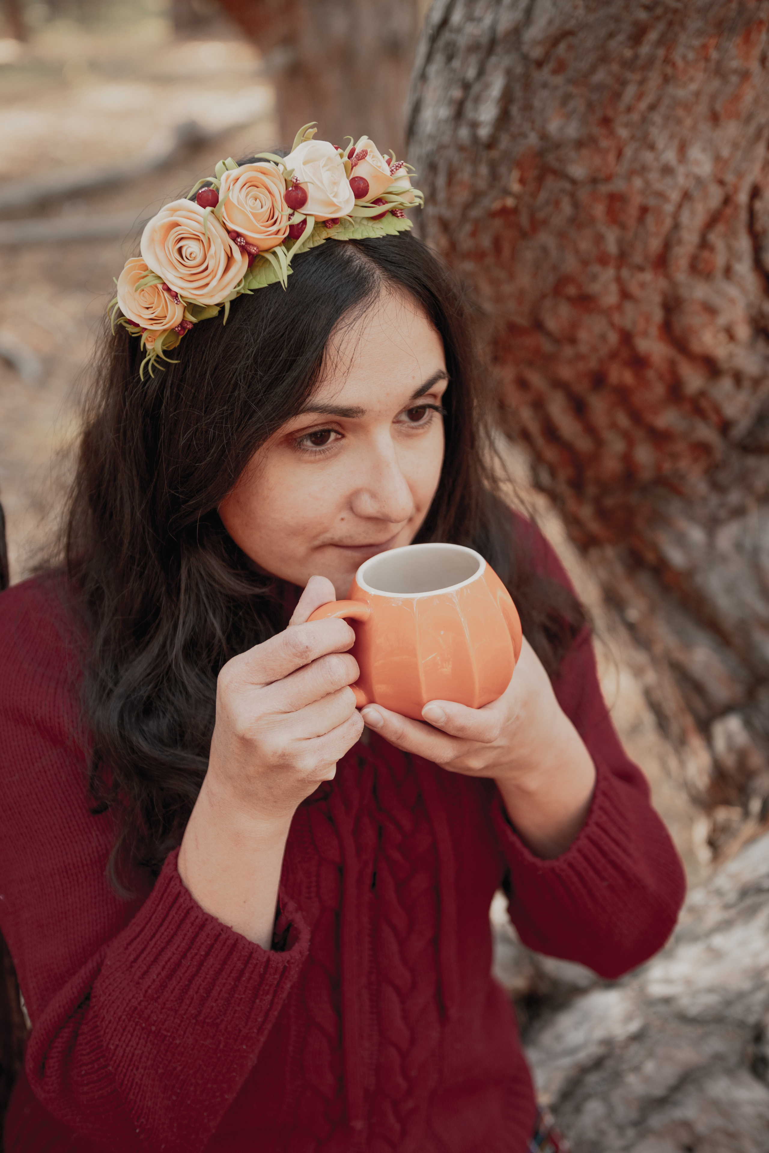 Лесная фея в октябре. Фотограф вдохновленной жизнью и природой Надежда Адданикова