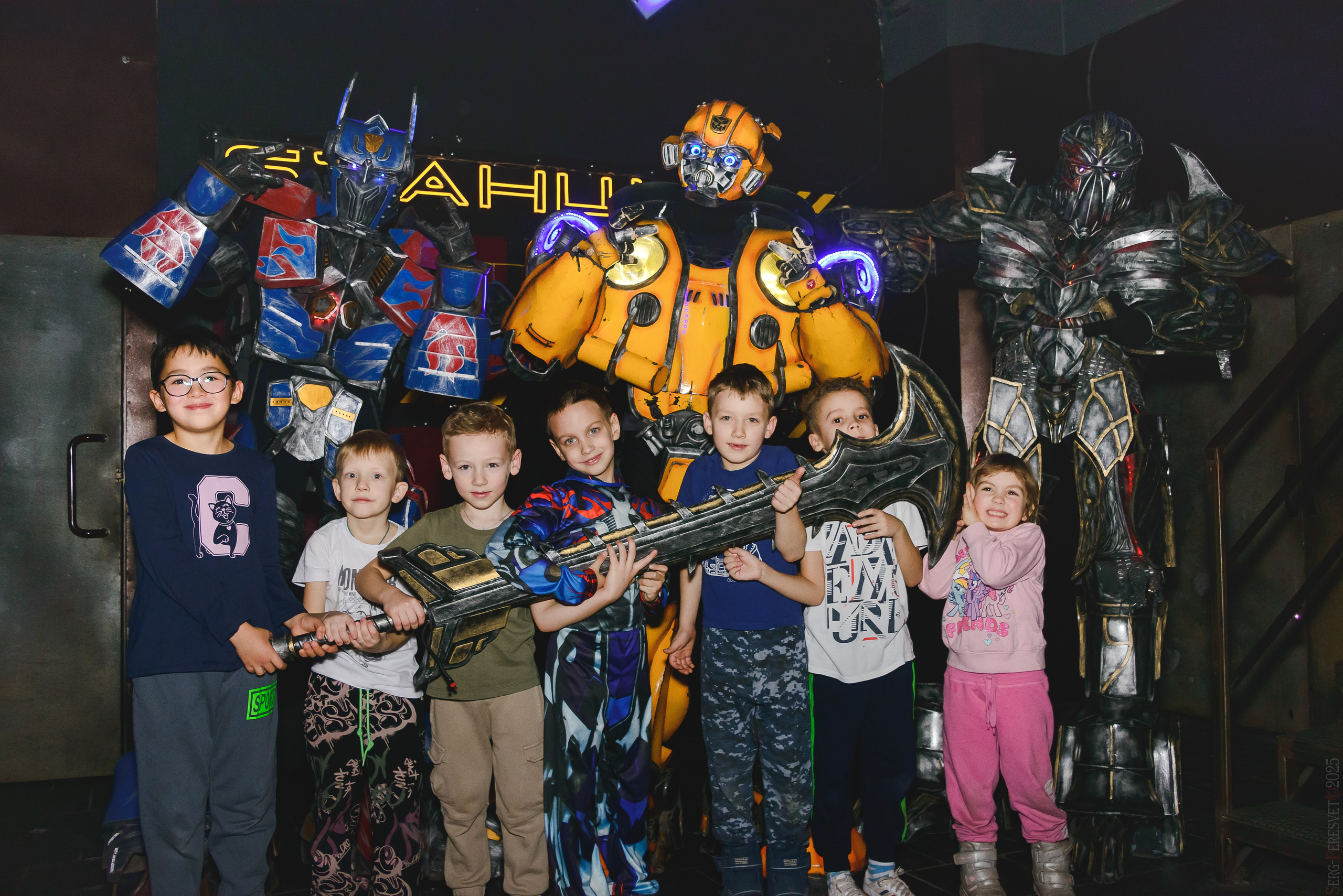 Шоу Трансформеров. Ваш фотограф на праздник в Москве, Раменском, Жуковском, Люберцах