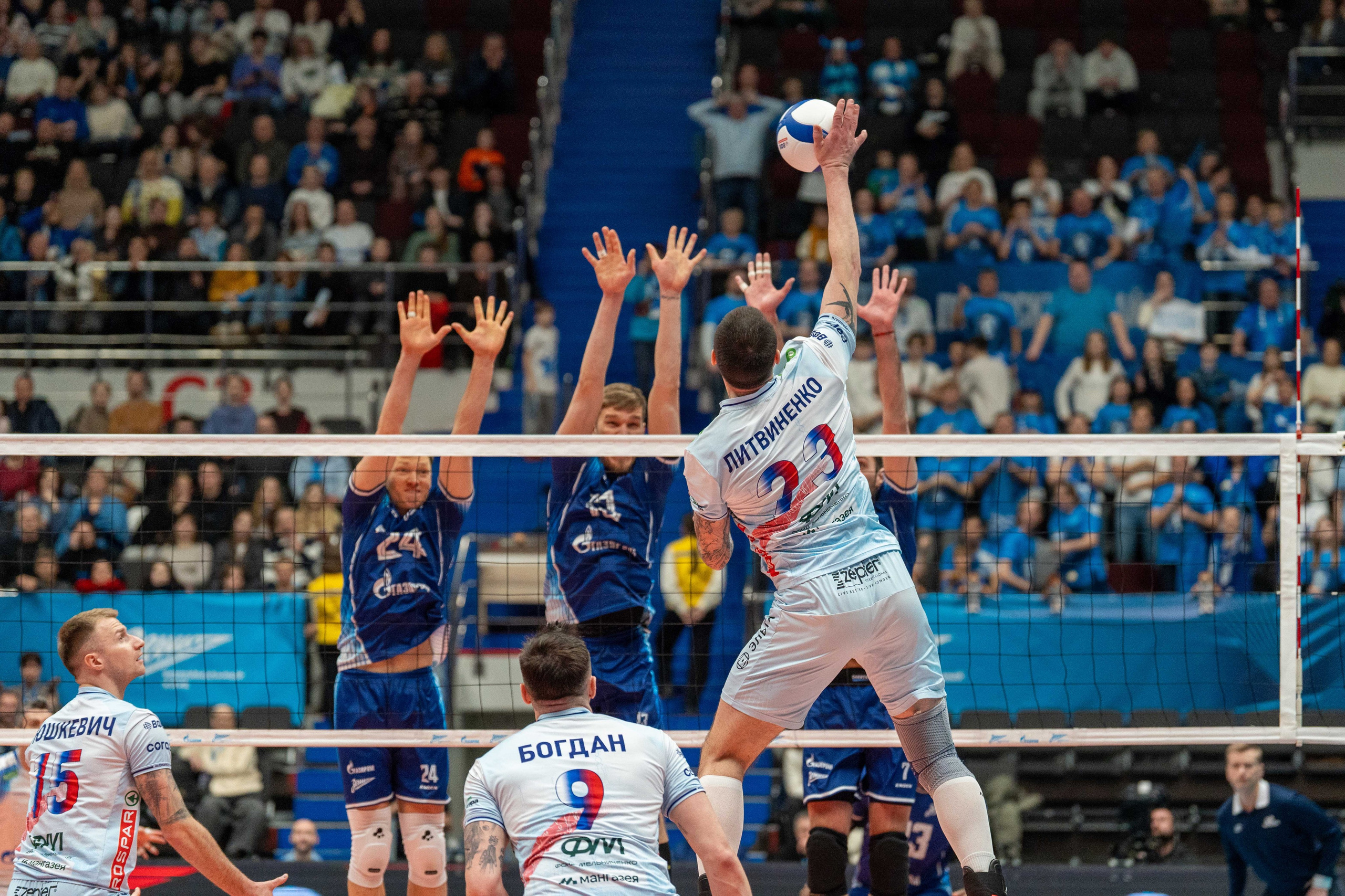 Zenit Saint Petersburg vs Dynamo Moscow — men’s Superliga photo gallery | Anton Gauf. Sports Photographer in Saint Petersburg | Anton Hauff