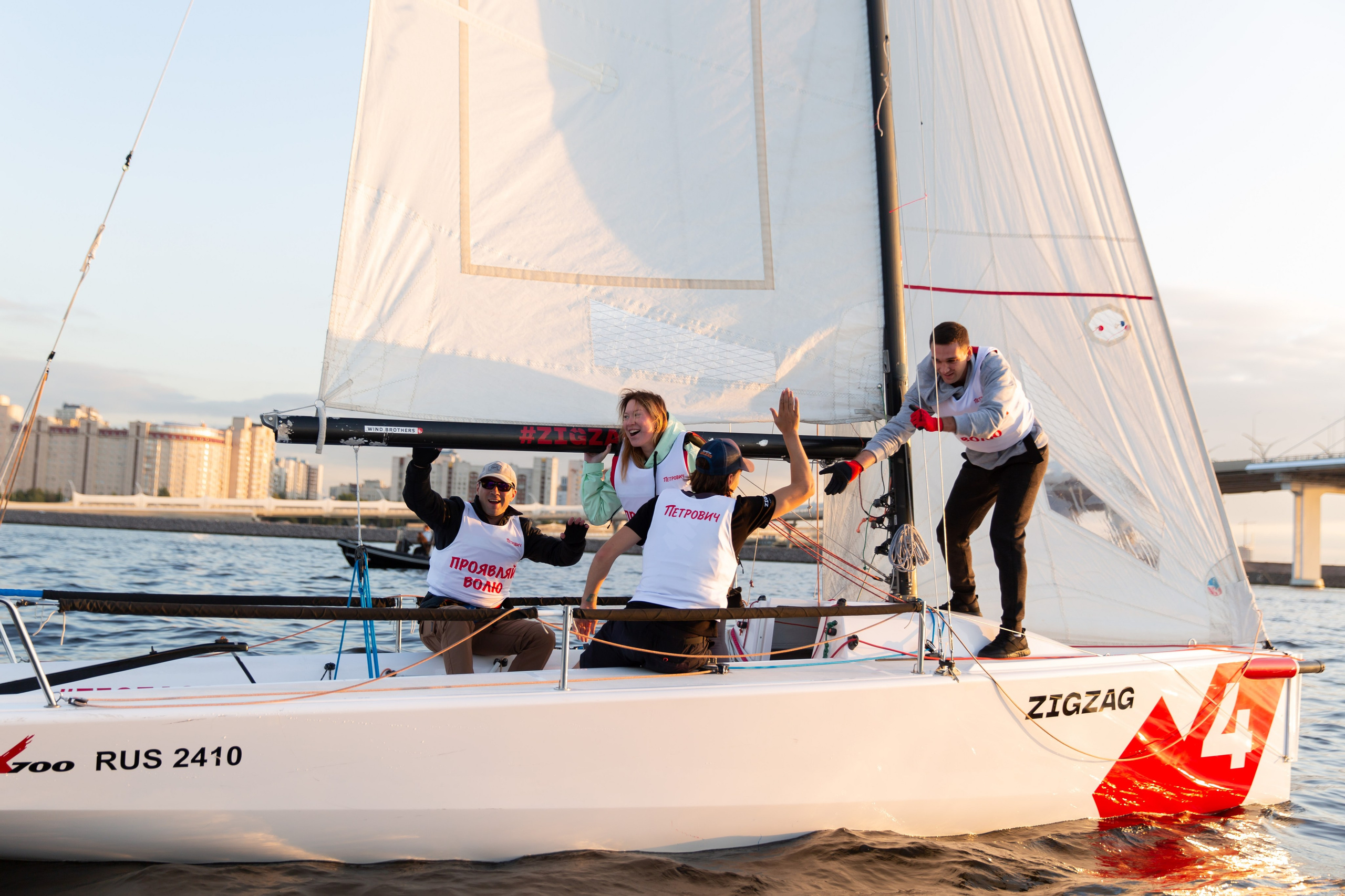 Яхтинг для «Петровича». Снимаю съемки