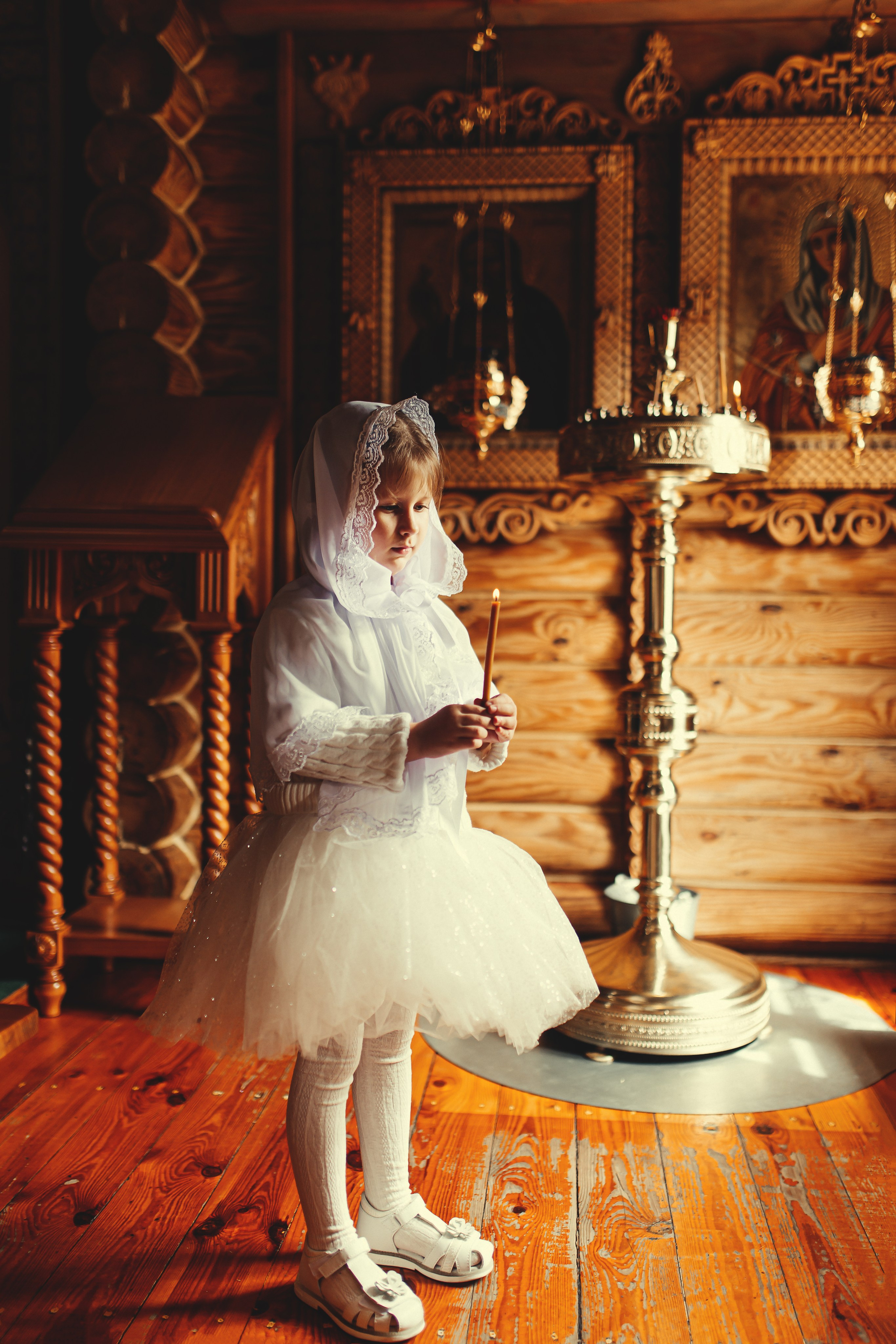 Таинство Крещения Арины и Глеба. Фотограф Таинств Крещения и Венчания в г. Курске