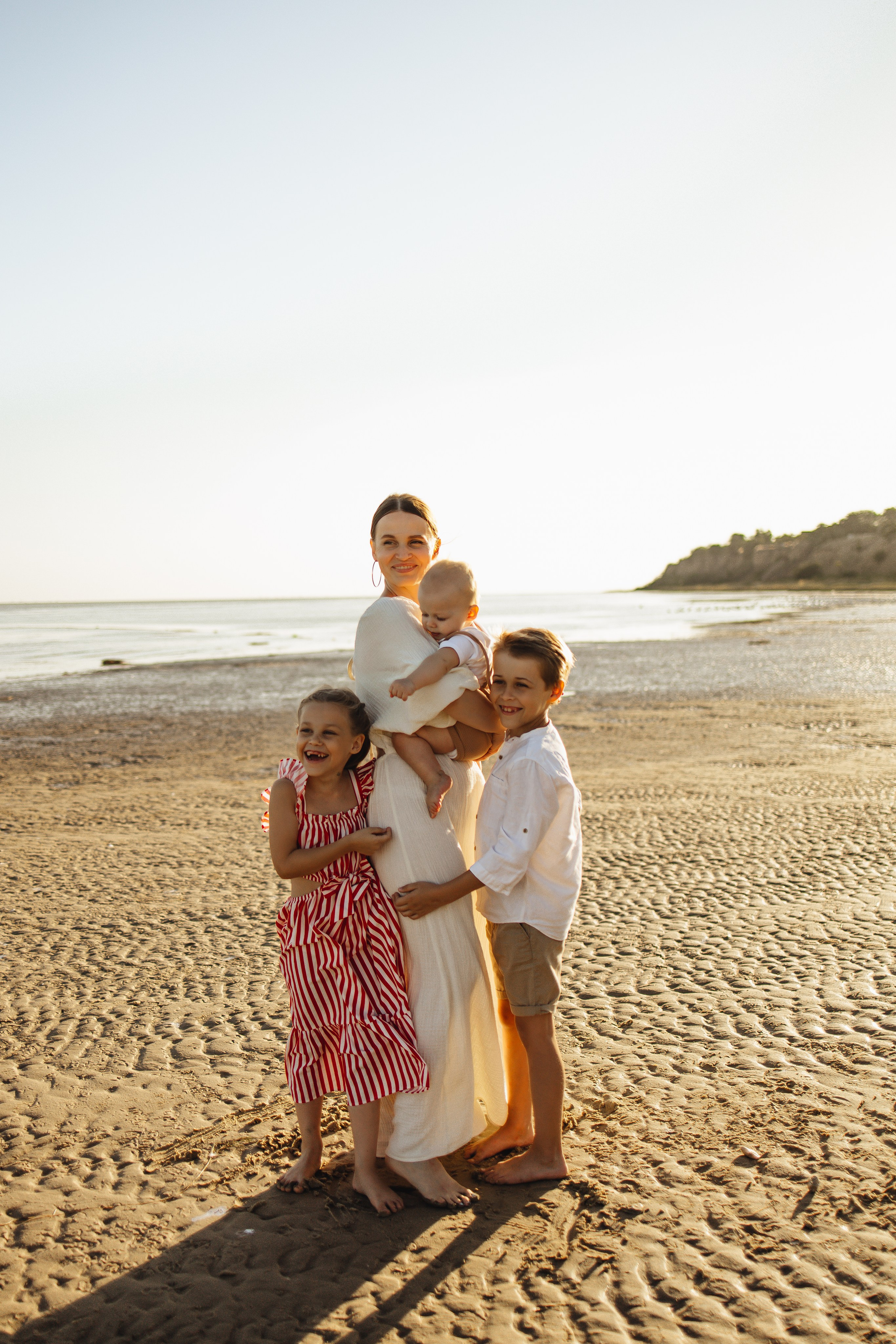 Летняя история на берегу. Семейный и детский фотограф, таганрог, ростов-на-дону