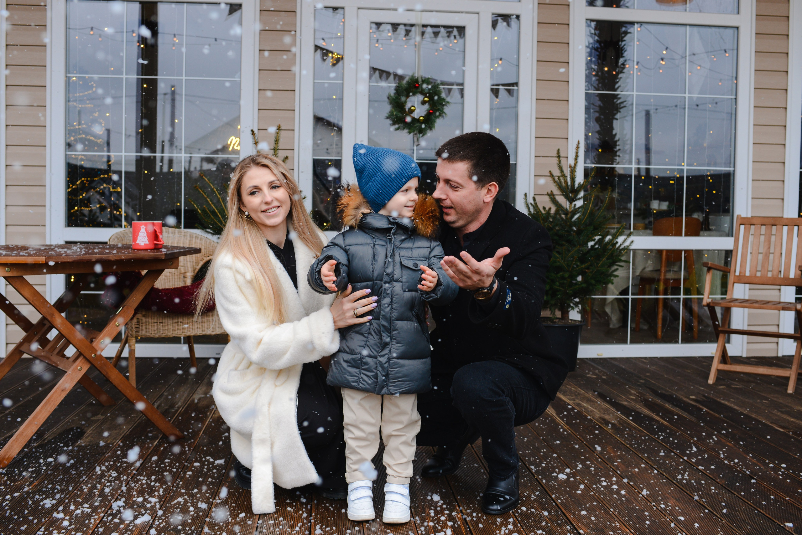 Новогодняя семейная. Фотограф Ярута Оксана / Ростов-на-Дону